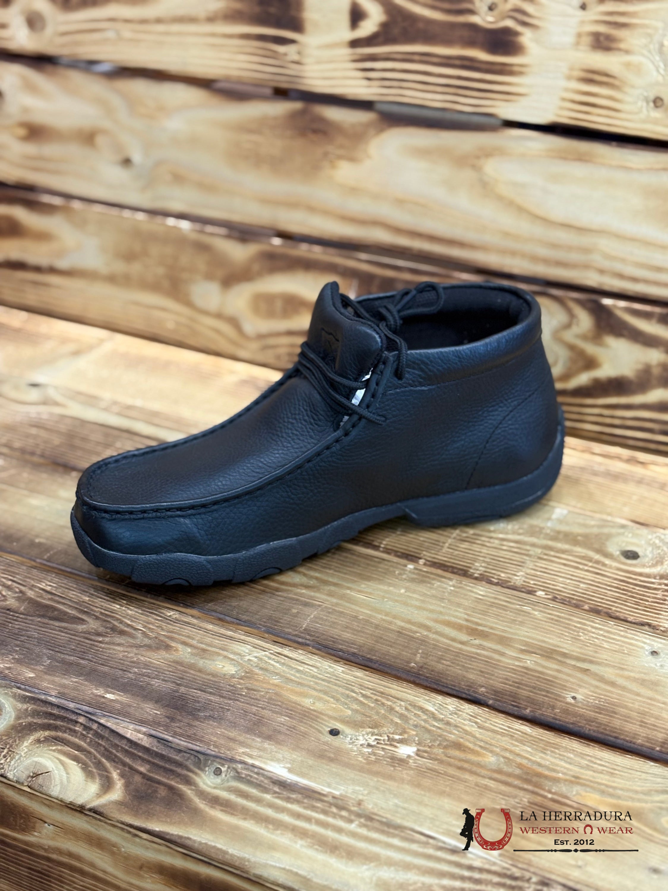 TWISTED X MENS DRIVING MOC D TOE SOFTY BLACK - MDM0016 ZAPATOS HOMBRES