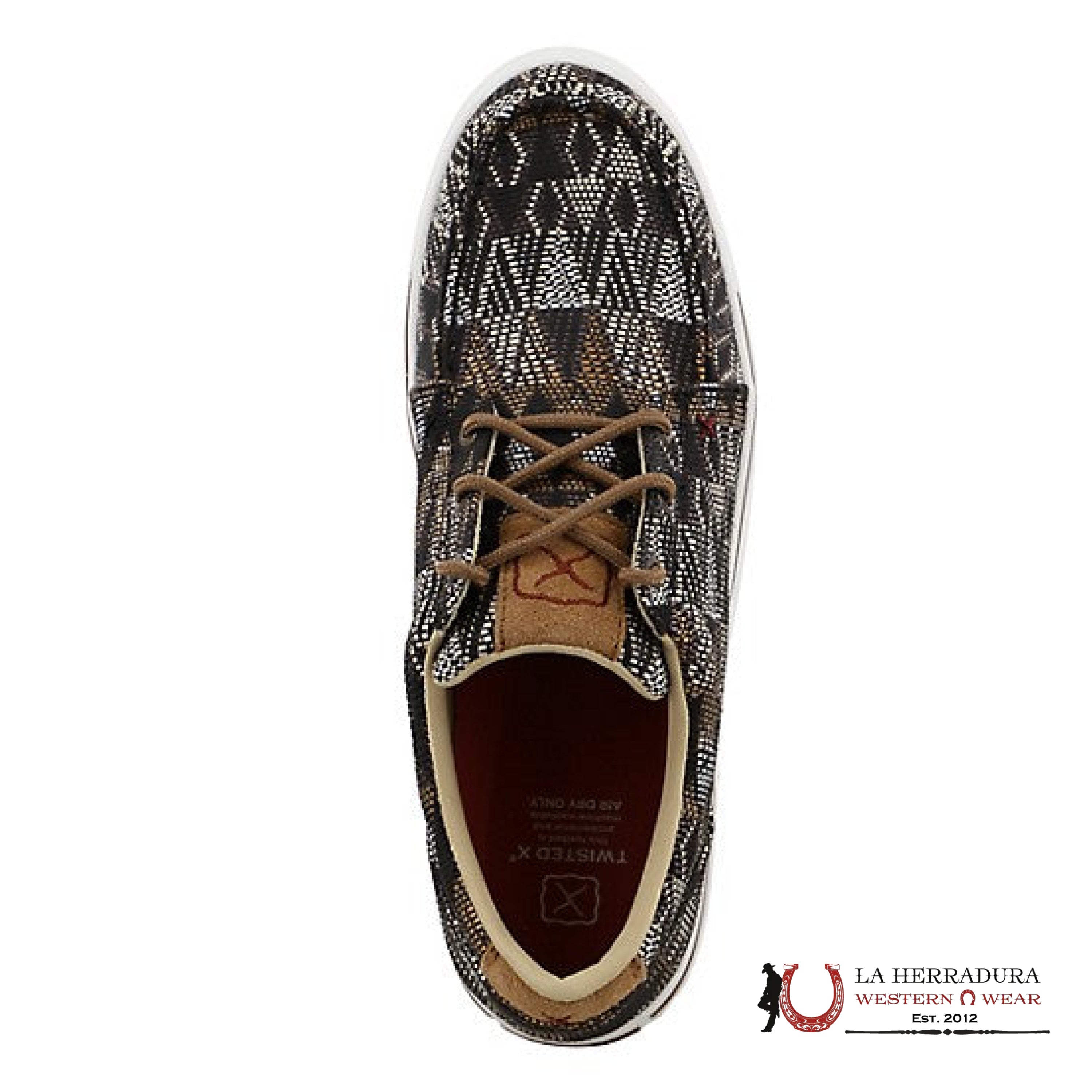 TWISTED X MENS KICKS BLACK MULTI - MCA0044 ZAPATOS HOMBRES