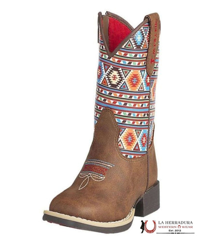 TWISTER KIDS 'DANIELLA' TOP TUBO MARRÓN OSCURO/AZTECA 4413502