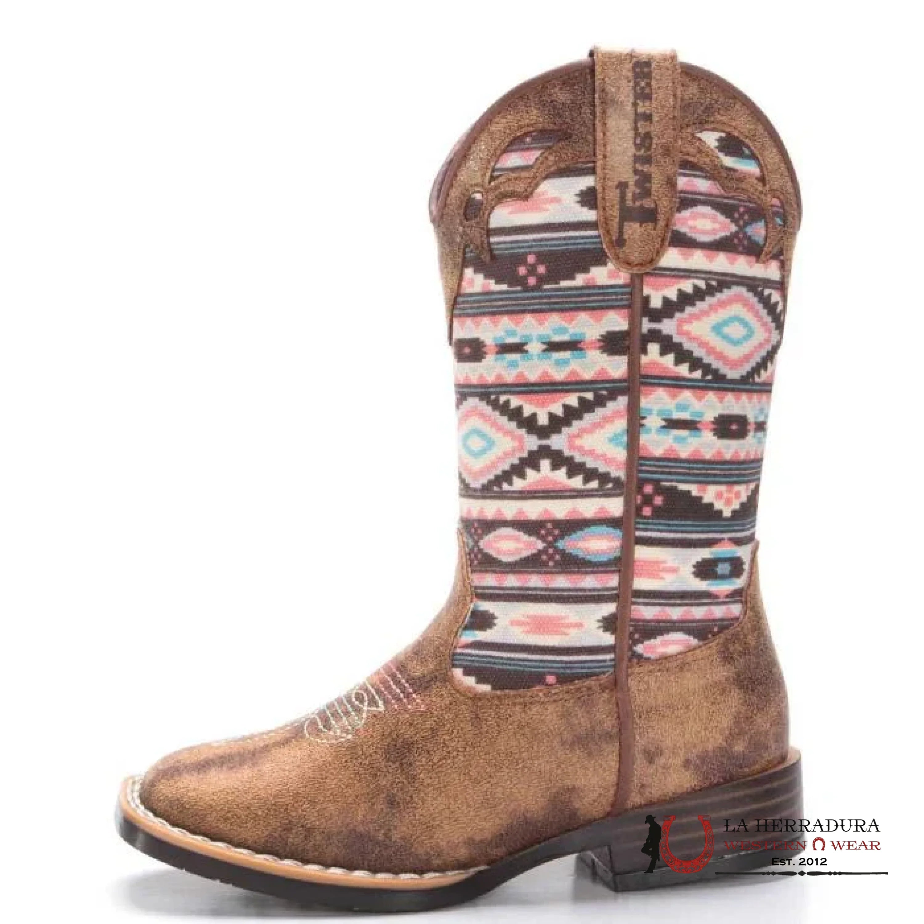 TWISTER KIDS ‘MAGAN’ BROWN W/ AZTEC TUBE TOP 443001502 NIÑOS