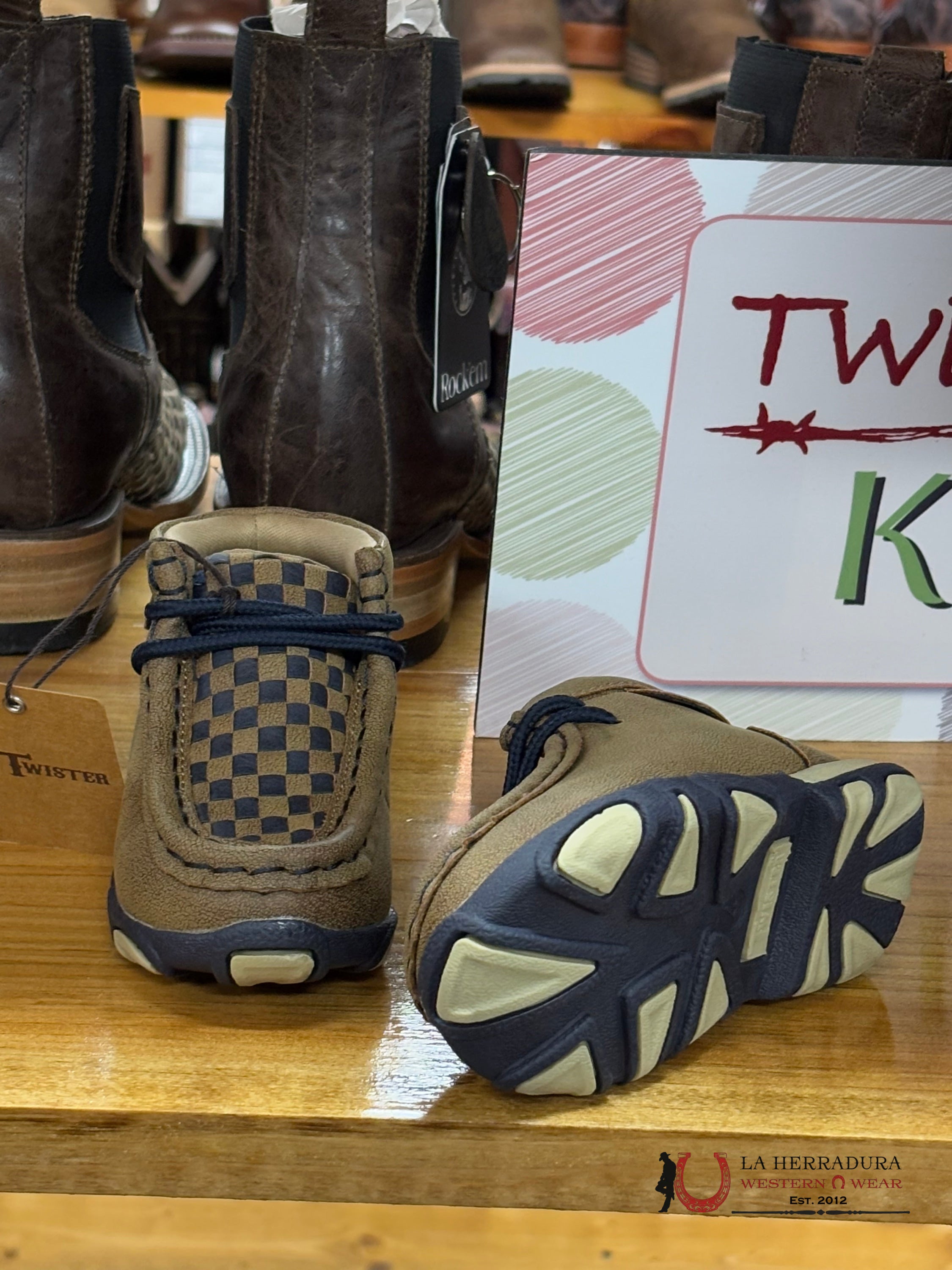 Twisted X Oliver Brown Dark Blue Niños