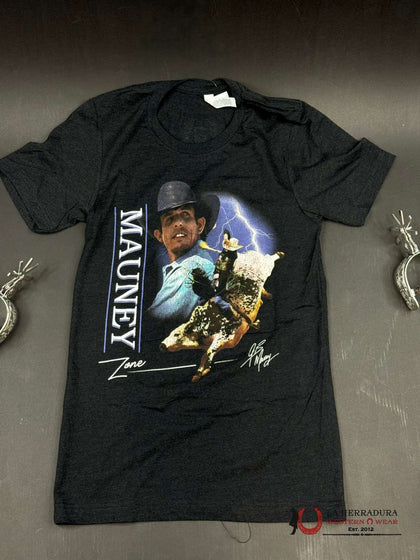 UNISEX RODEO TIME TSHIRT -DALE BRISBY LIGHTING MAUNEY