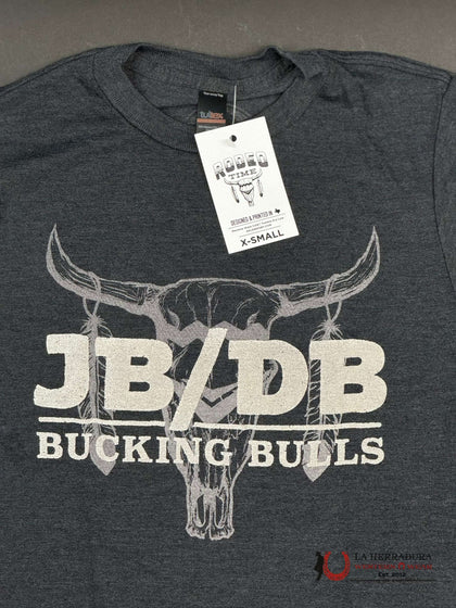 UNISEX RODEO TIME TSHIRT -JB/DB GRAPHIC CHARCOAL