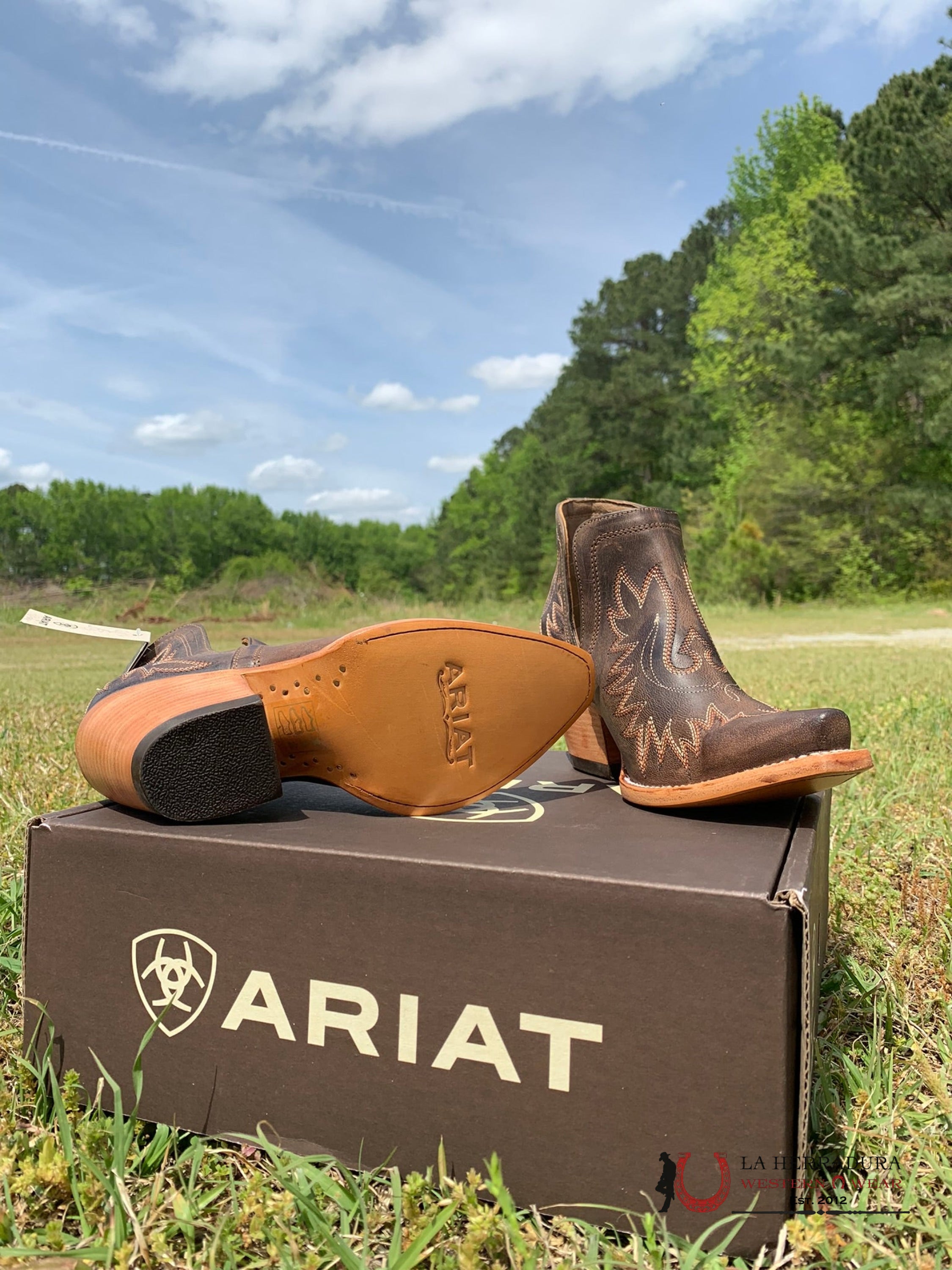 Western Boots For Women Weathered Brown Botas Mujeres