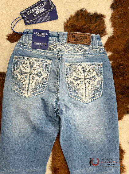 JEANS MUJER ROCK&amp;ROLL DEMIN VERDE