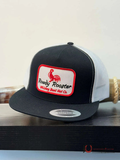 WHISKEY BENT BLACK ROWDY ROOSTER