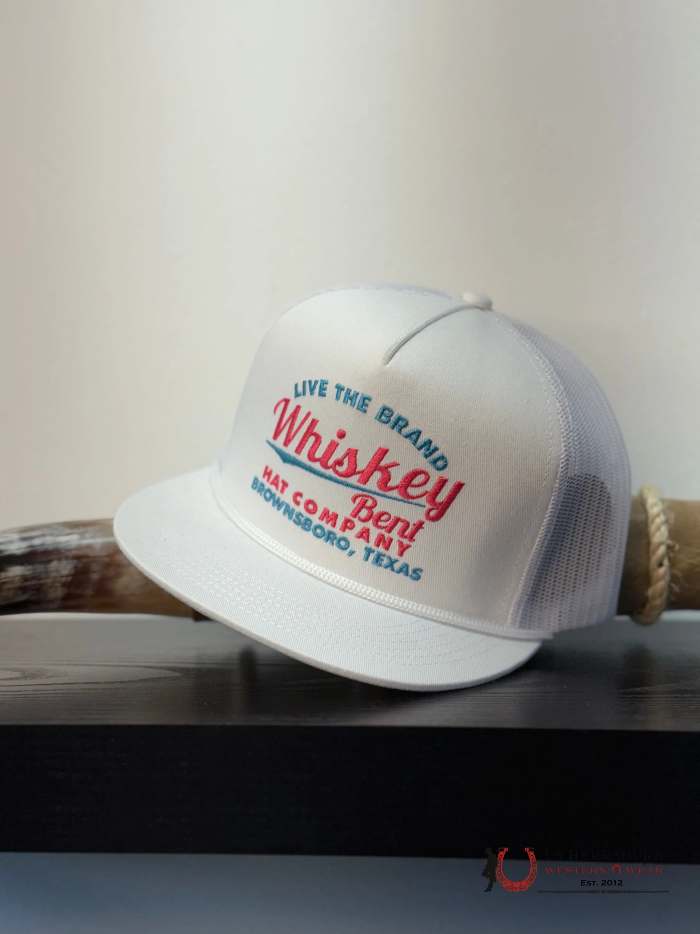 WHISKEY BENT WHITE Style PINK CAPS MENS GORRAS HOMBRES