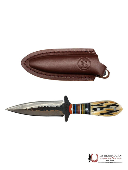 Whiskey Ranch Dagger with Multicolor design