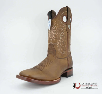WIDE SQUARE TOE RAGE HONEY LEATHER SOLE- 28249951