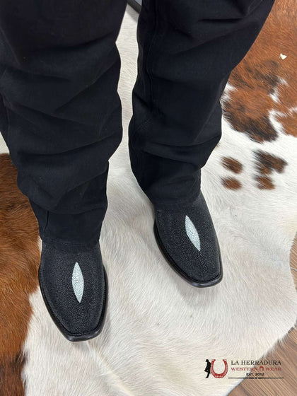 WILD WEST DUBAI SHORT BOOT STINGRAY SINGLE STONE -279B1205