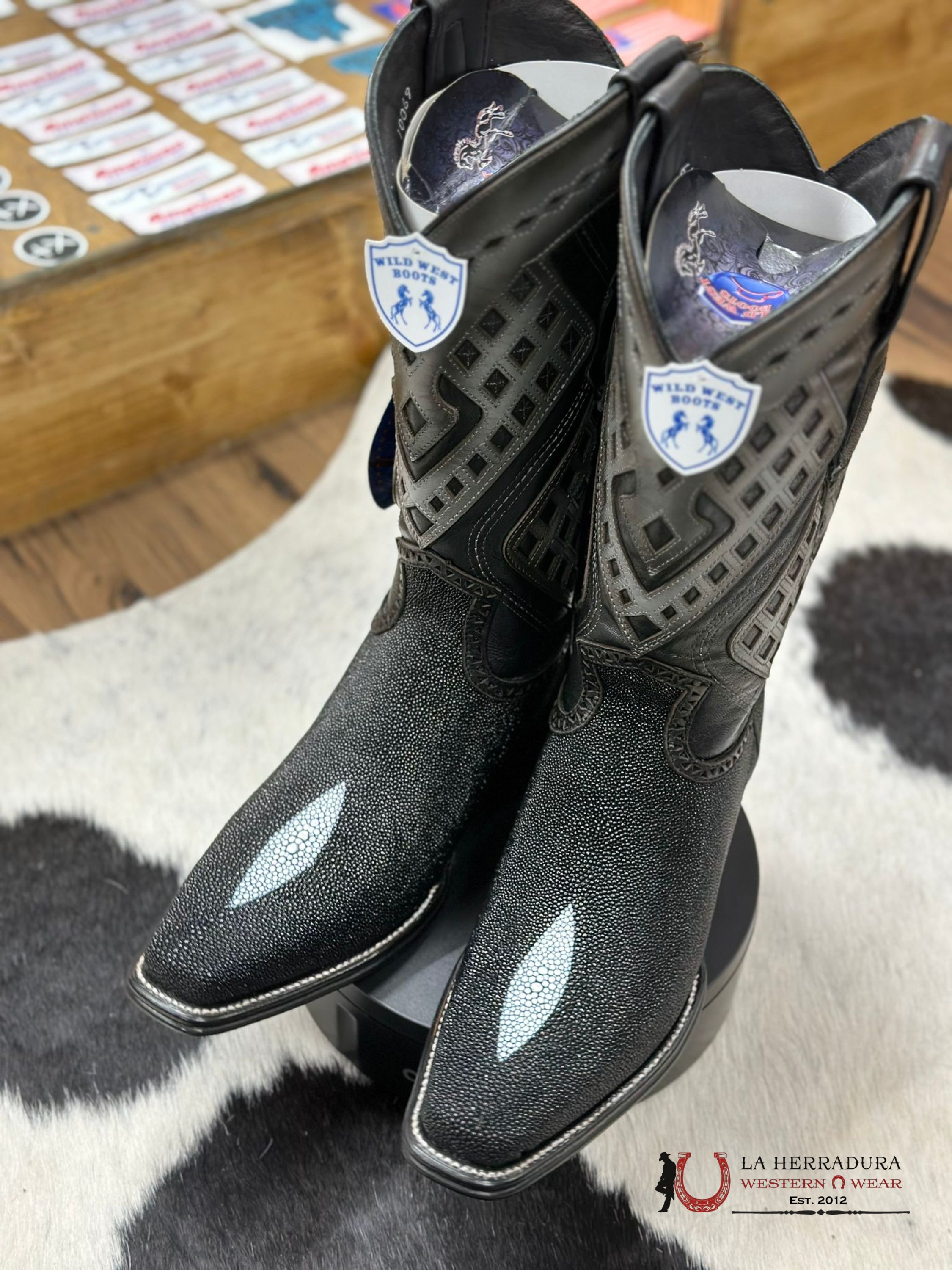Wild West Stingray Single Stone Botas Hombres