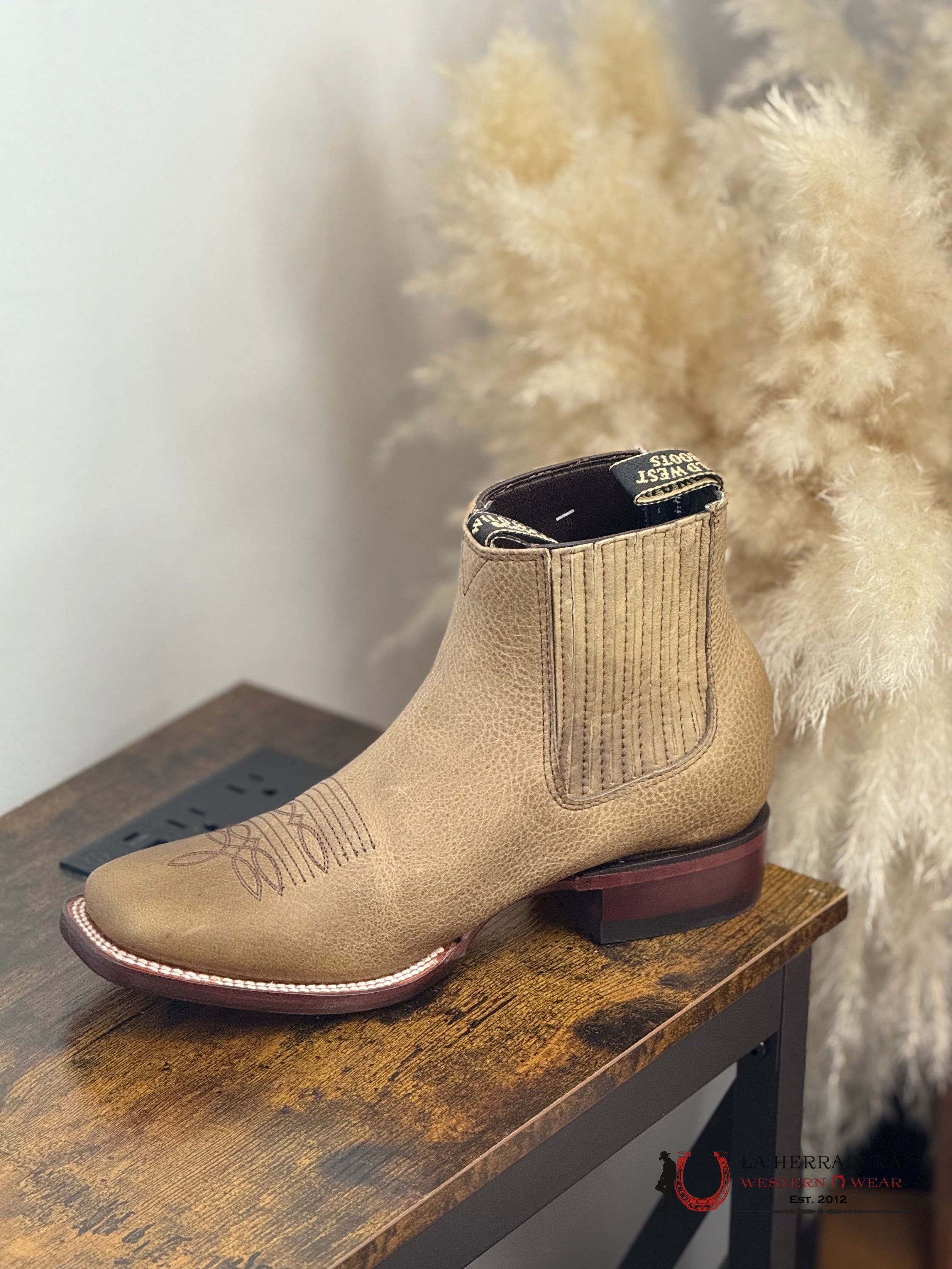 WILDWEST SHORT BOOT RAGE HONEY SQ. TOE -282BM9951 BOTAS HOMBRES