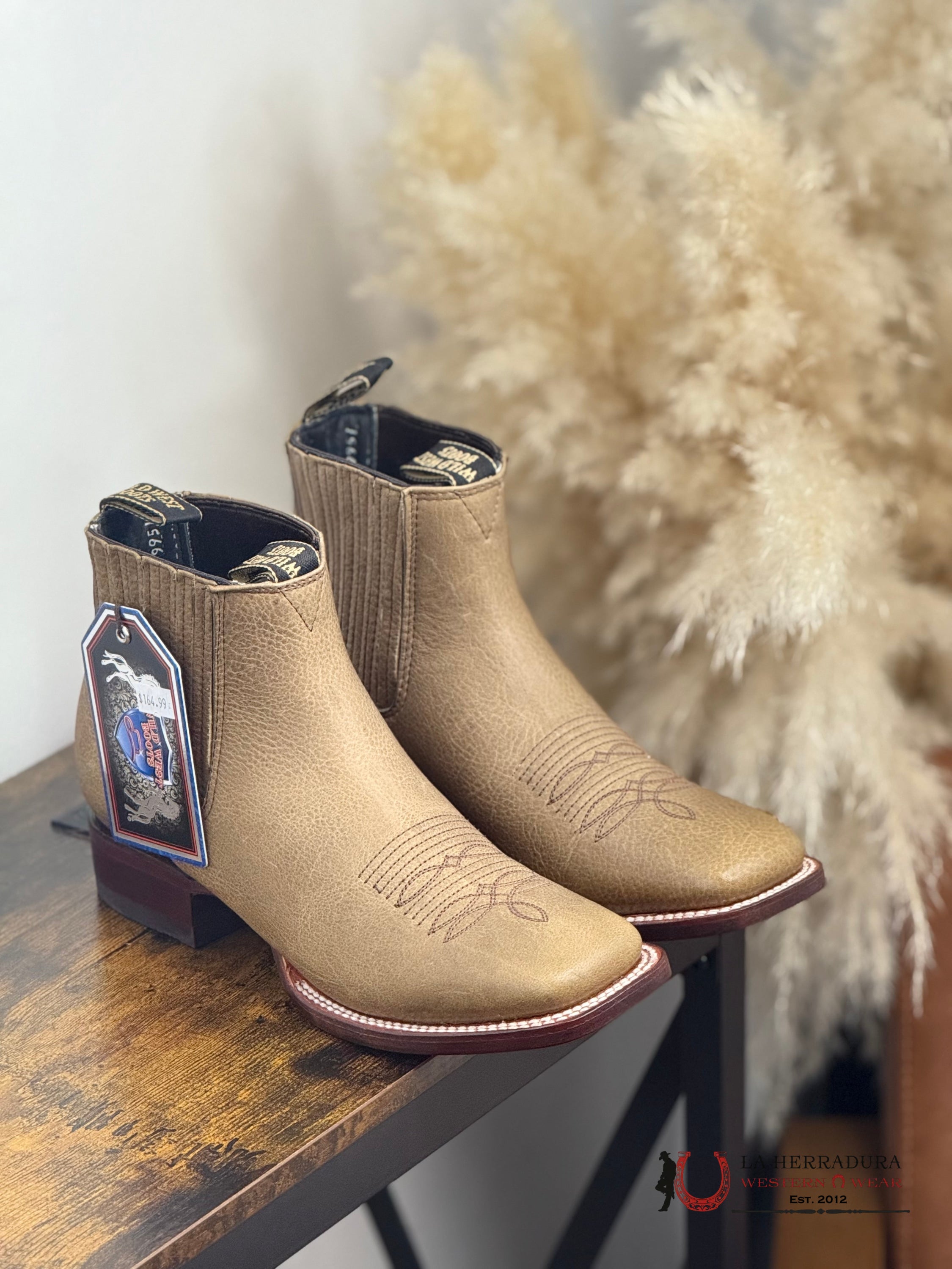 WILDWEST SHORT BOOT RAGE HONEY SQ. TOE -282BM9951 BOTAS HOMBRES