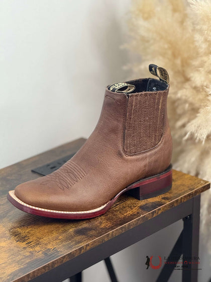BOTA CORTA WILDWEST RAGE DE NOGAL PUNTA CUADRADA -282BM9940