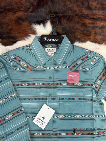WOMEN ARIAT GEMSTONE STRIPE LONG SLEEVE SHIRT 10046043