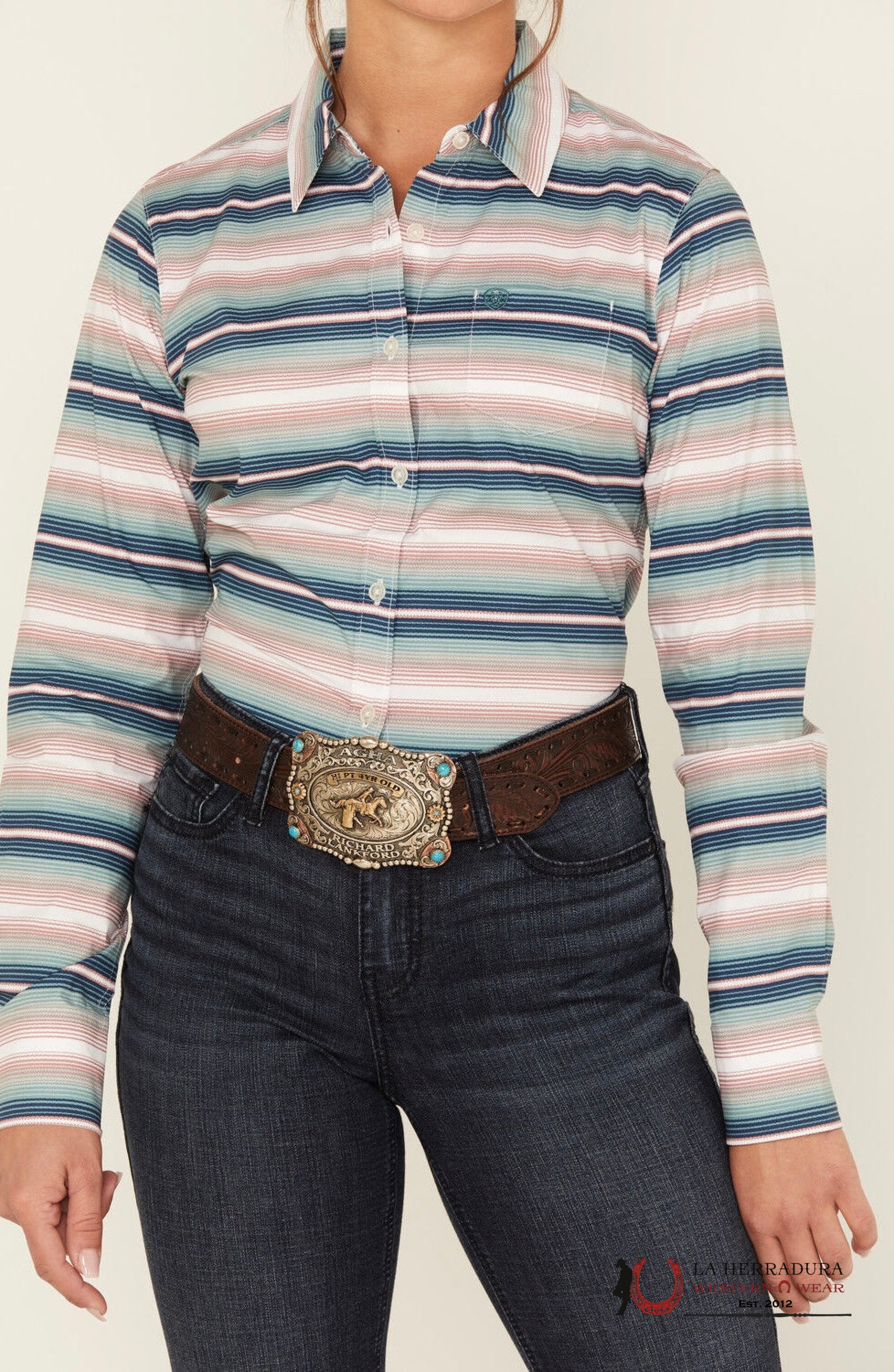 WOMEN ARIAT KIRBY DOWN STREAM LONG SLEEVE SHIRT 10042176 ROPA MUJERES