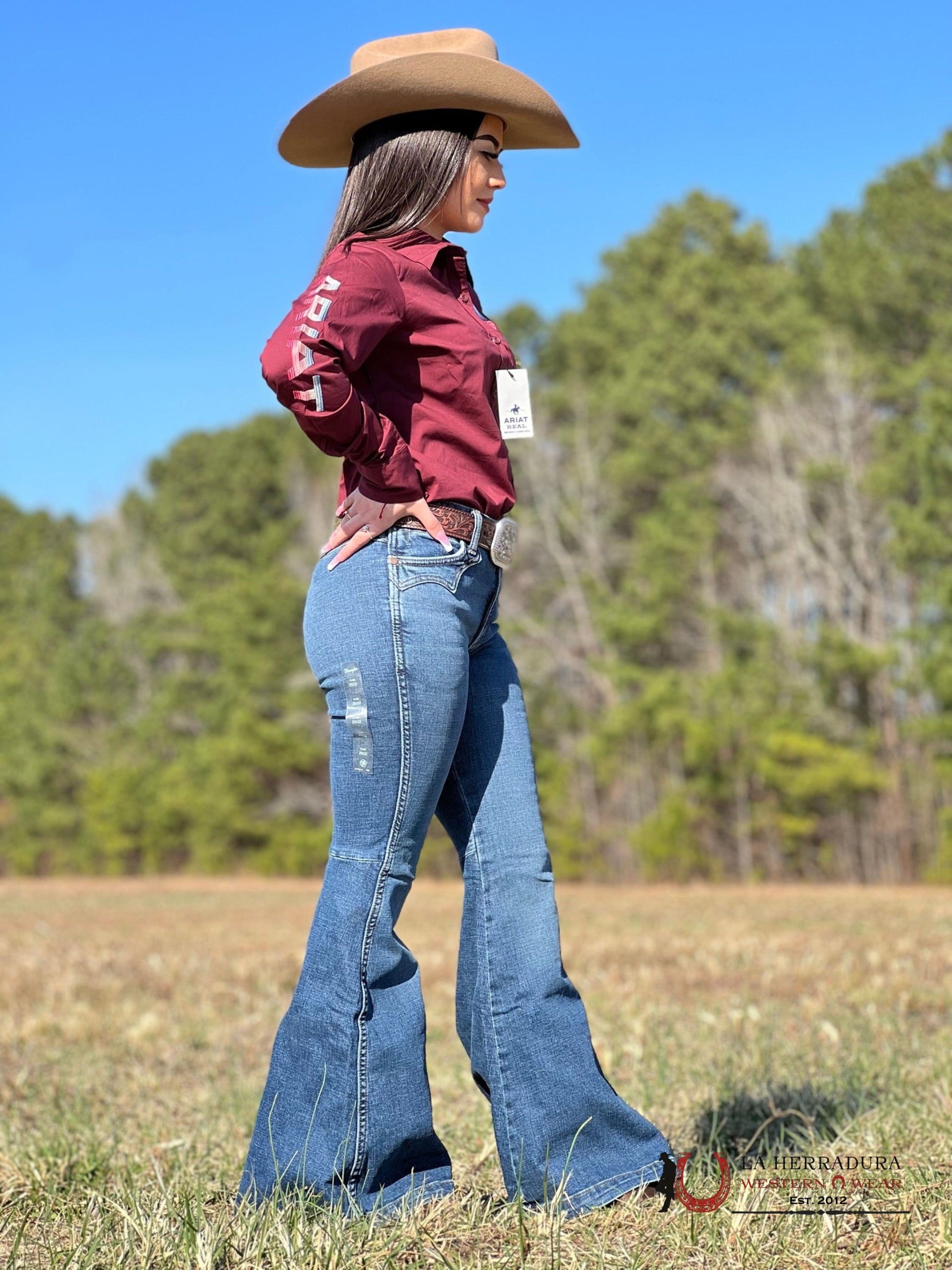 Camisa Ariat For Women Zinfandel Ropa Mujeres