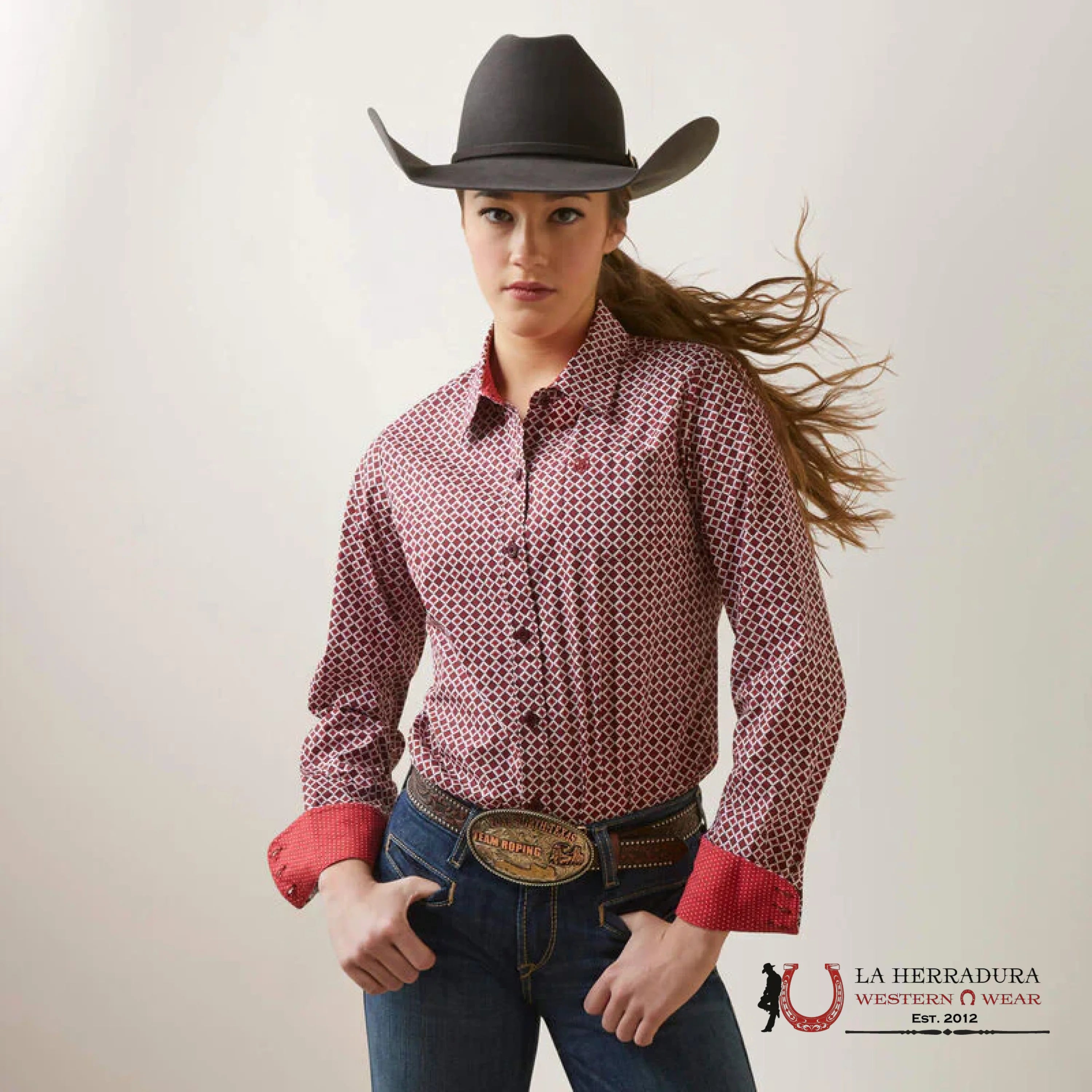 Women Ariat Kirby Long Sleeve Shirt 10046701 ROPA MUJERES
