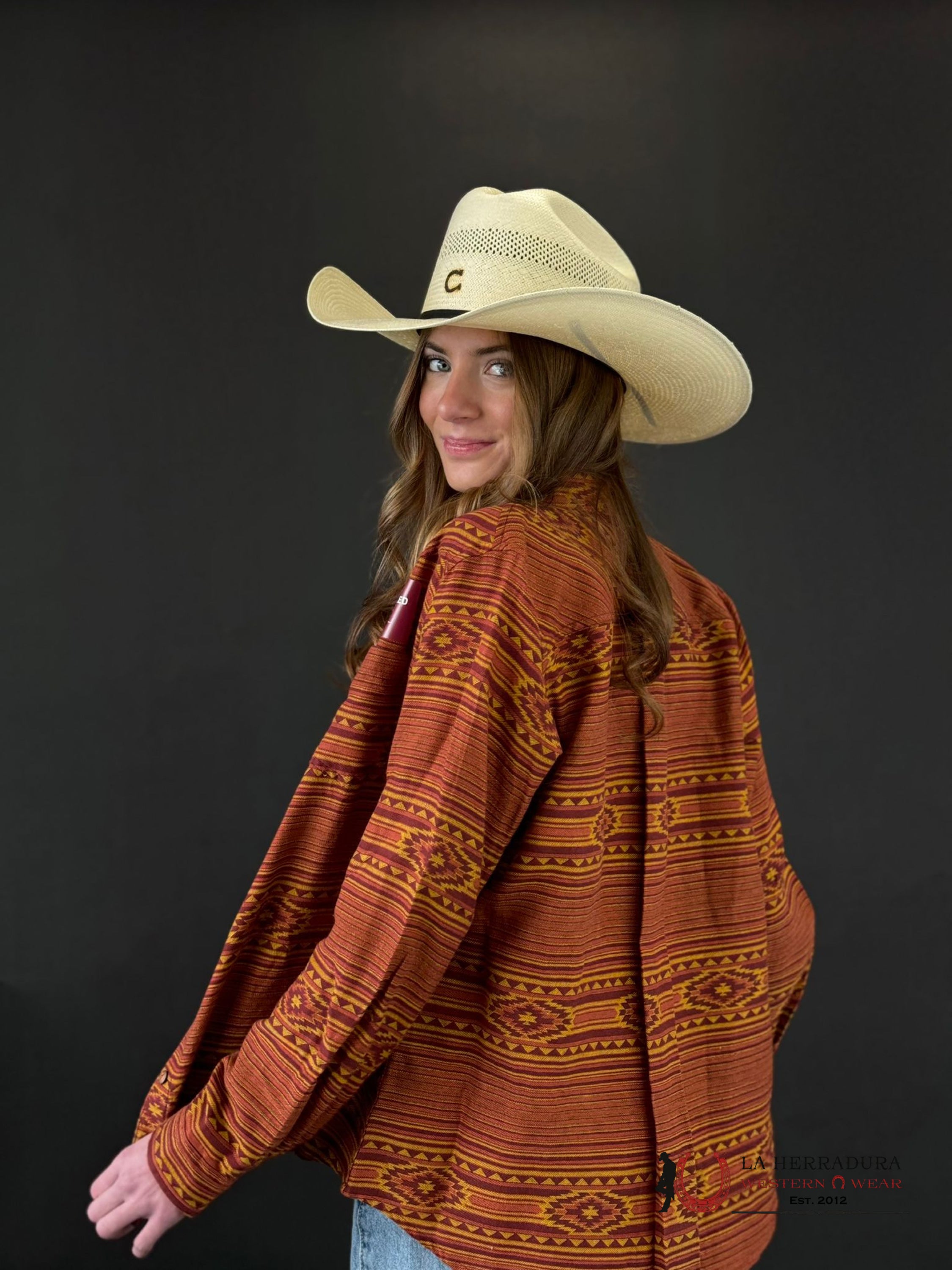 Women Ariat Real Billie Jean Long Sleeve Canyon Ropa Mujeres