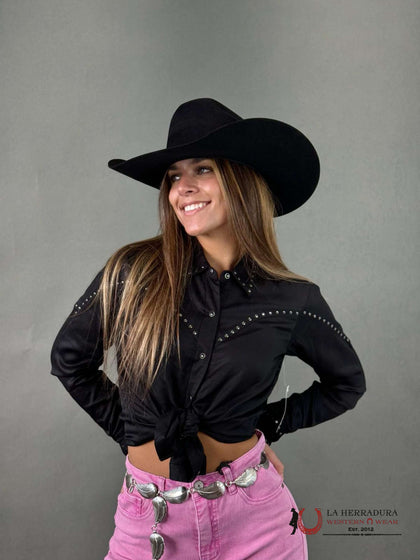 Women Ariat Rhonda Long Sleeve Black