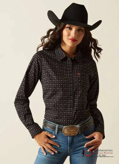 WOMEN KIRBY GIA GEP PRINT LING SLEEVE SHIRAT 10052792