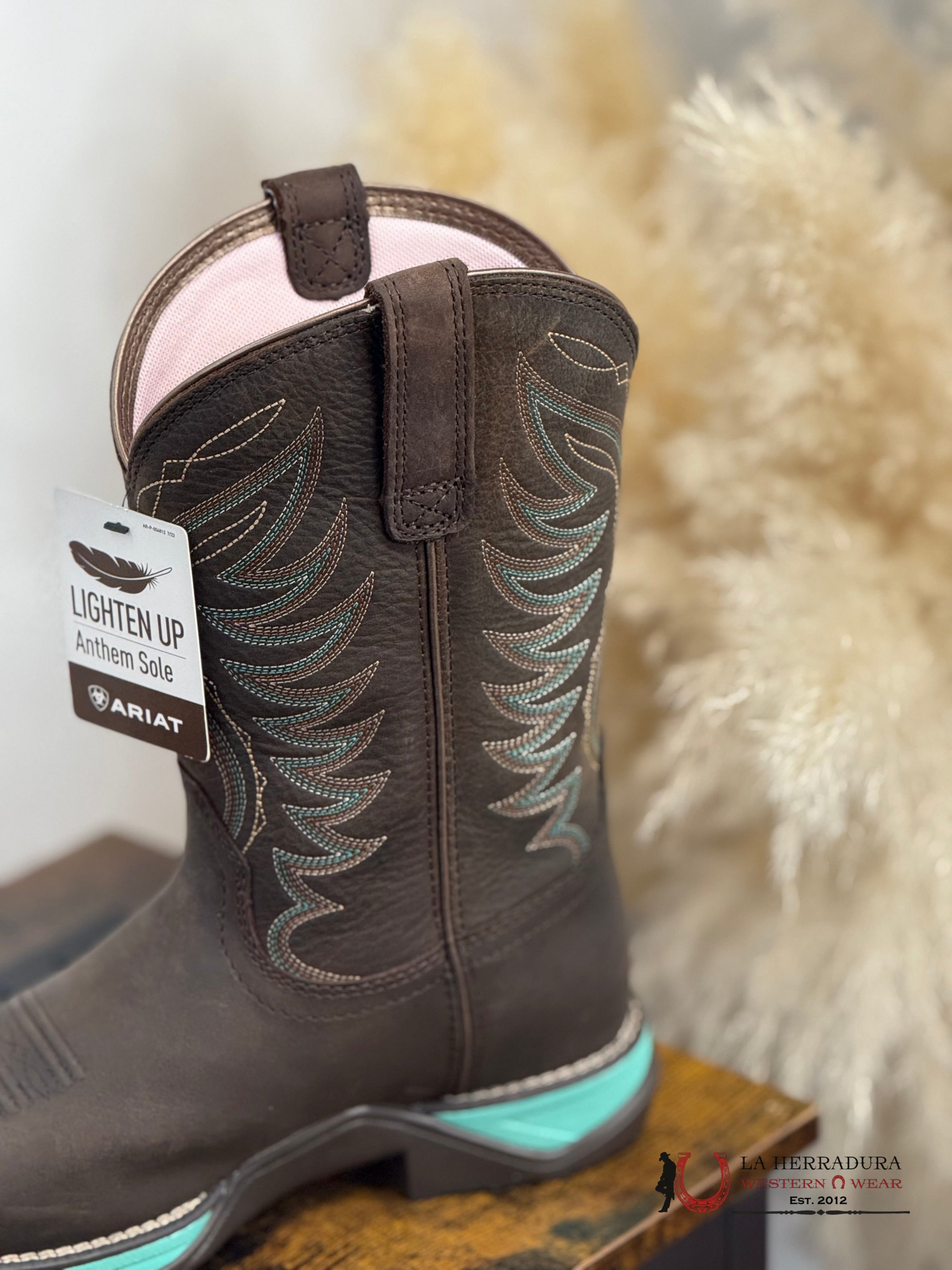 WOMENS ARIAT ANTHEM H20 DARK ROAST 10046862 BOTAS MUJERES