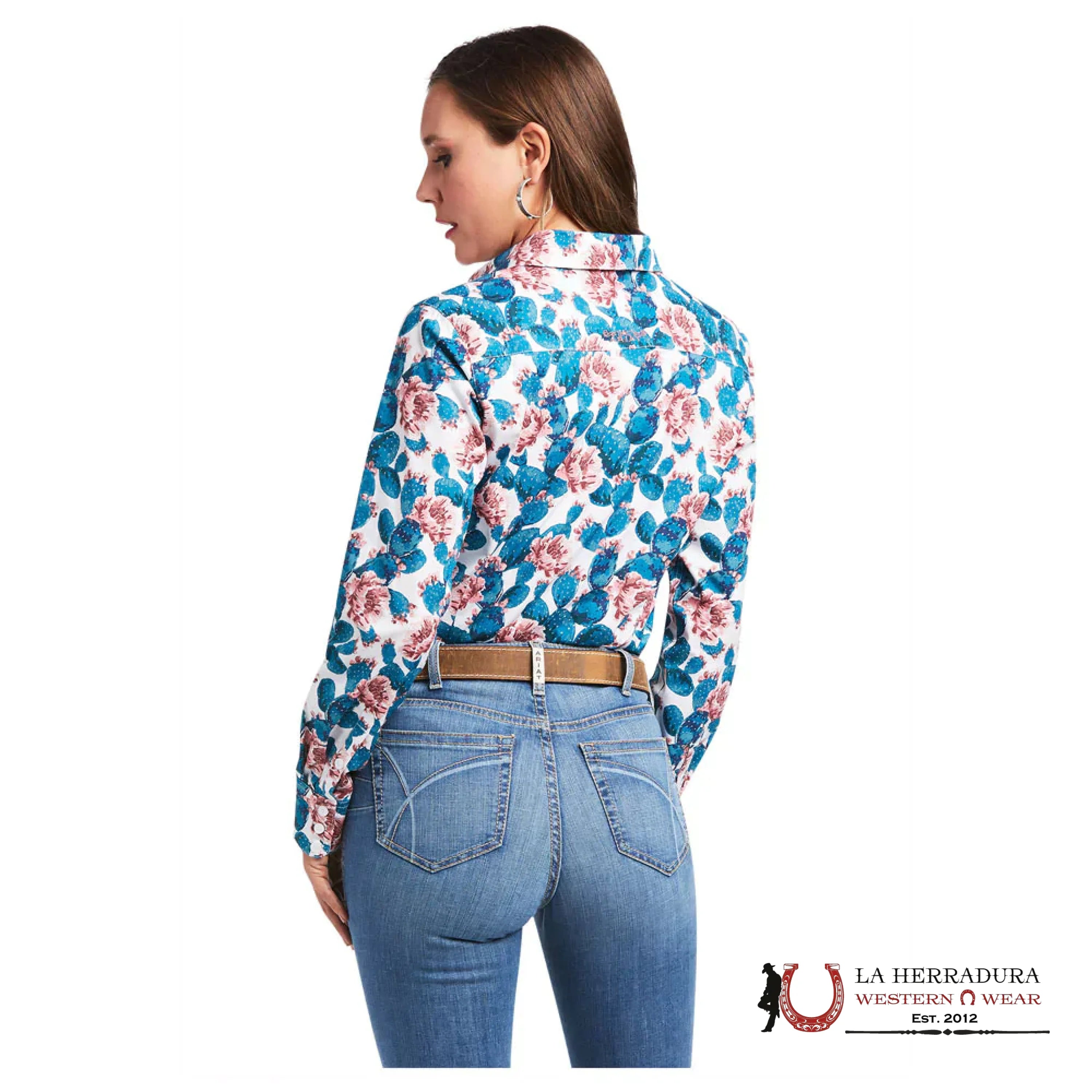WOMENS ARIAT HIBISCUS CACTUS PRINT 10039337 ROPA MUJERES