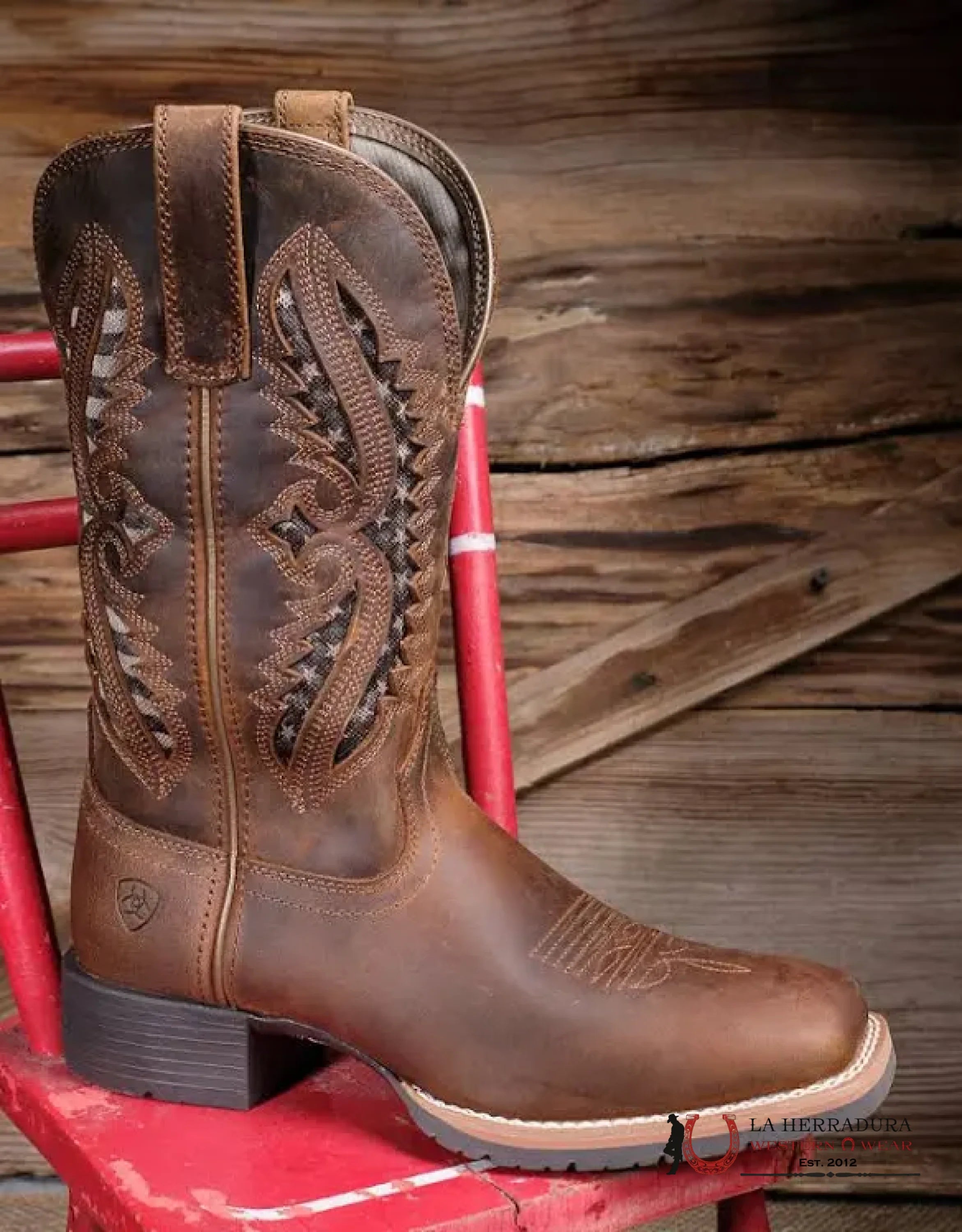 Womens Ariat Hybrid Rancher Ventek 360 Distressed Tan- 4473 Botas Mujeres