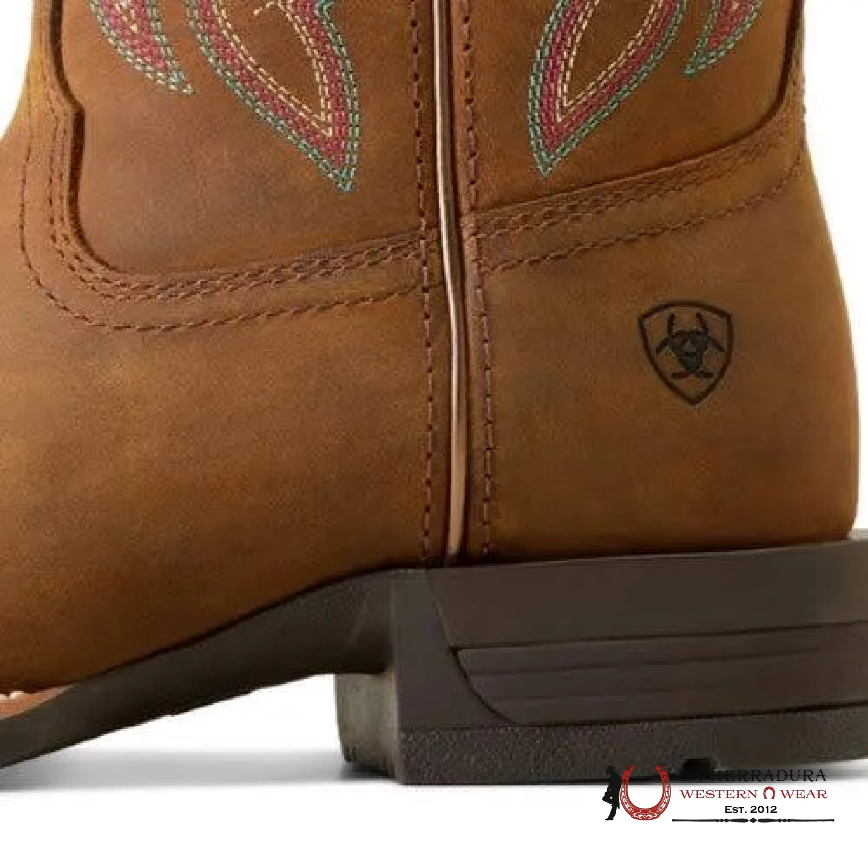 Womens Ariat Hybrid Ranchwork Distressed Tan - 7043 Botas Mujeres