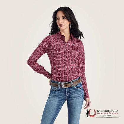 WOMENS ARIAT KIRBY MULTI ALMA LONG SLEEVE SHIRT 10042177