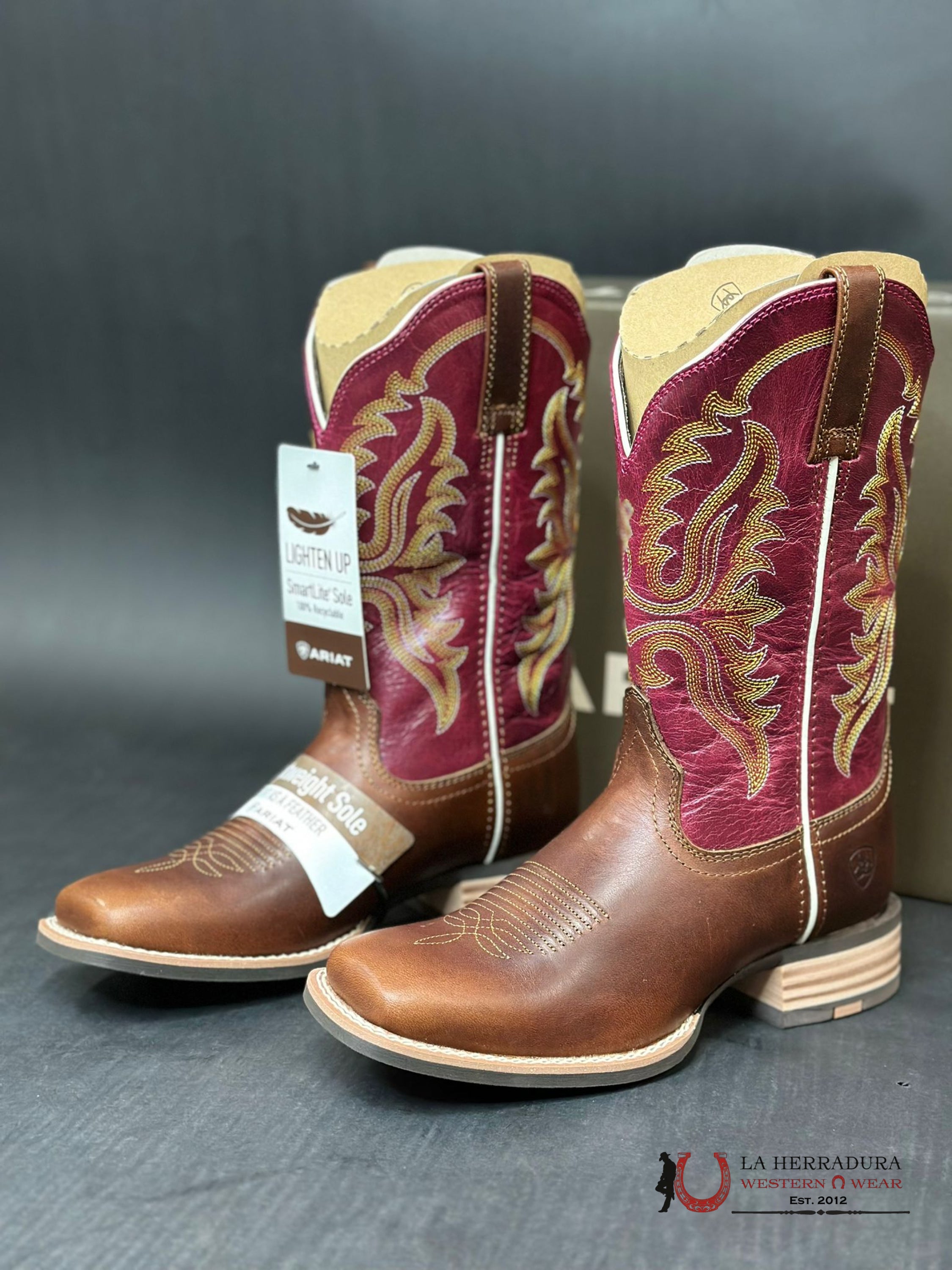 Botas Lucky Brand Cirila Altos Mujer Marrom Oscuro Precio Botas