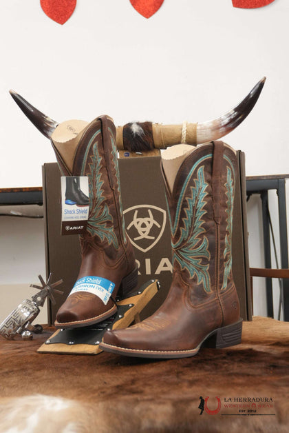 WOMENS ARIAT ROCK CREEK Sassy Brown Boot 10061144