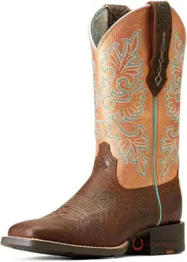WOMENS ARIAT ROUND UP STRETCH FIT COPPER GLOW 10047039