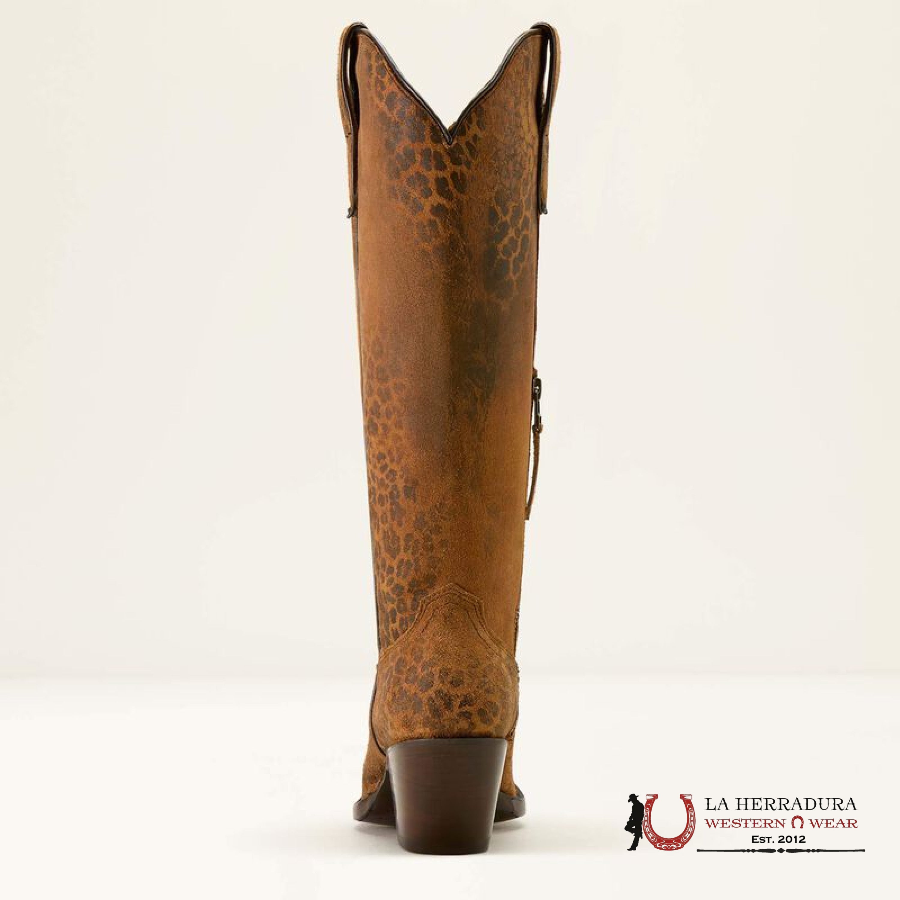 WOMEN’S CASANOVA DISTRESSED LEOPARD SUEDE 10063993 BOTAS MUJERES