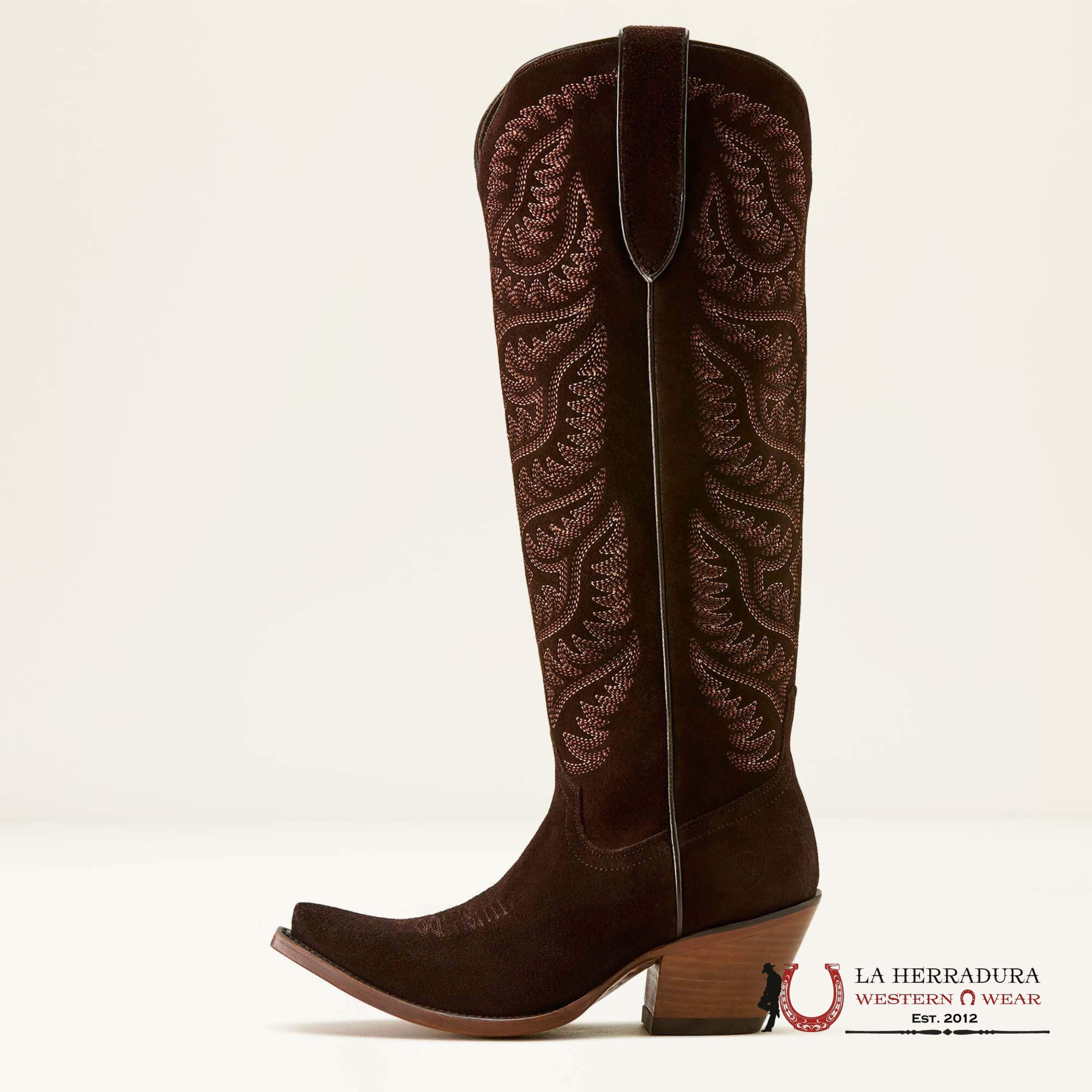 WOMEN’S CASANOVA LARAMIE STRETCHFIT SUEDE FRENCH ROAST 10063926 BOTAS MUJERES