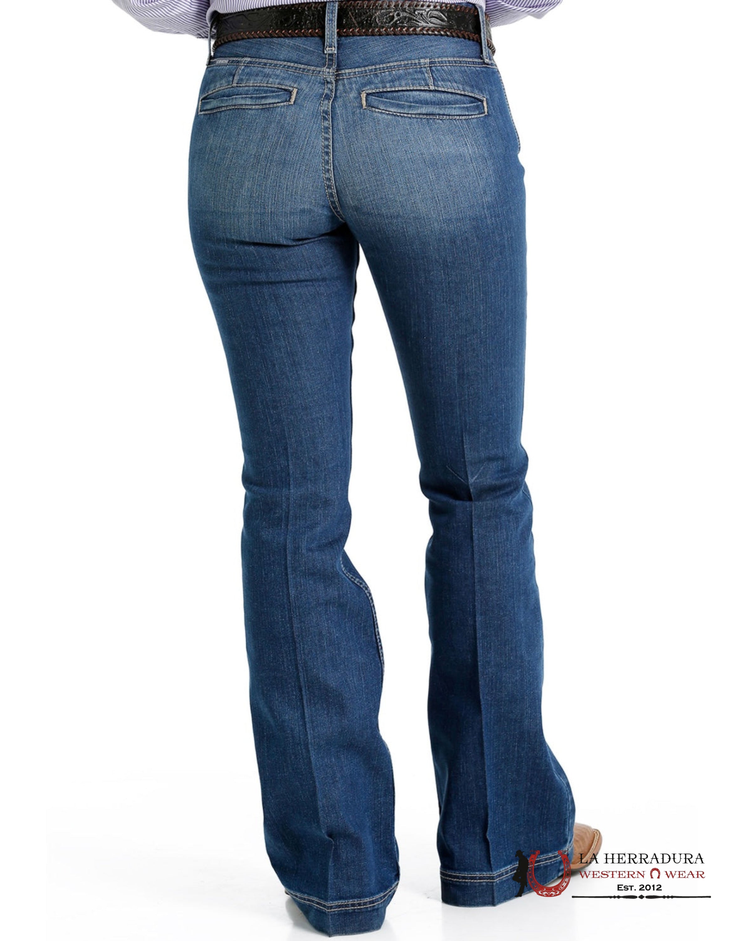 WOMEN’S CINCH LYNDEN TROUSER MEDIUM STONEWASH MJ81455088 ROPA MUJERES