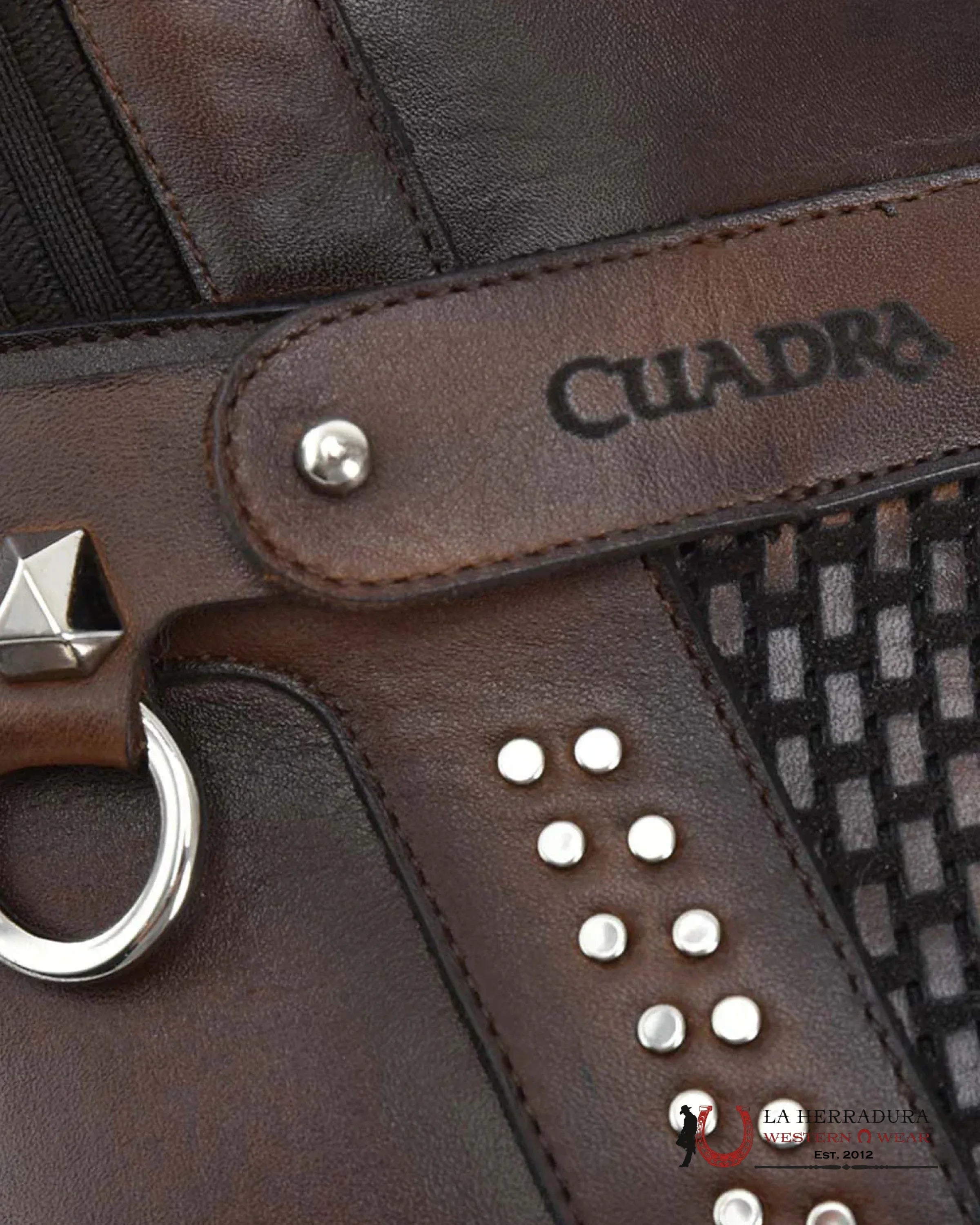 WOMEN’S CUADRA TALL BOOT LEATHER BROWN SILLERO DEL VASCO NATURAL BOTAS MUJERES