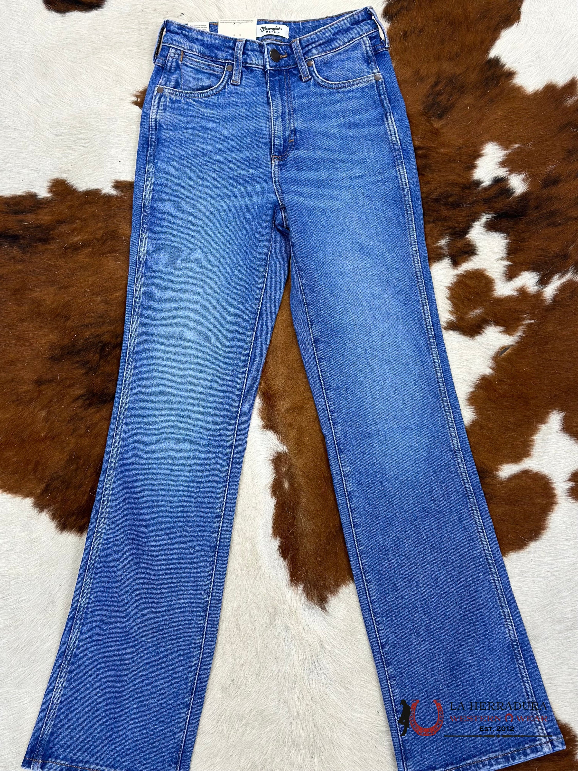 Womens Wrangler Bailey High Rise Bootcut Ropa Mujeres