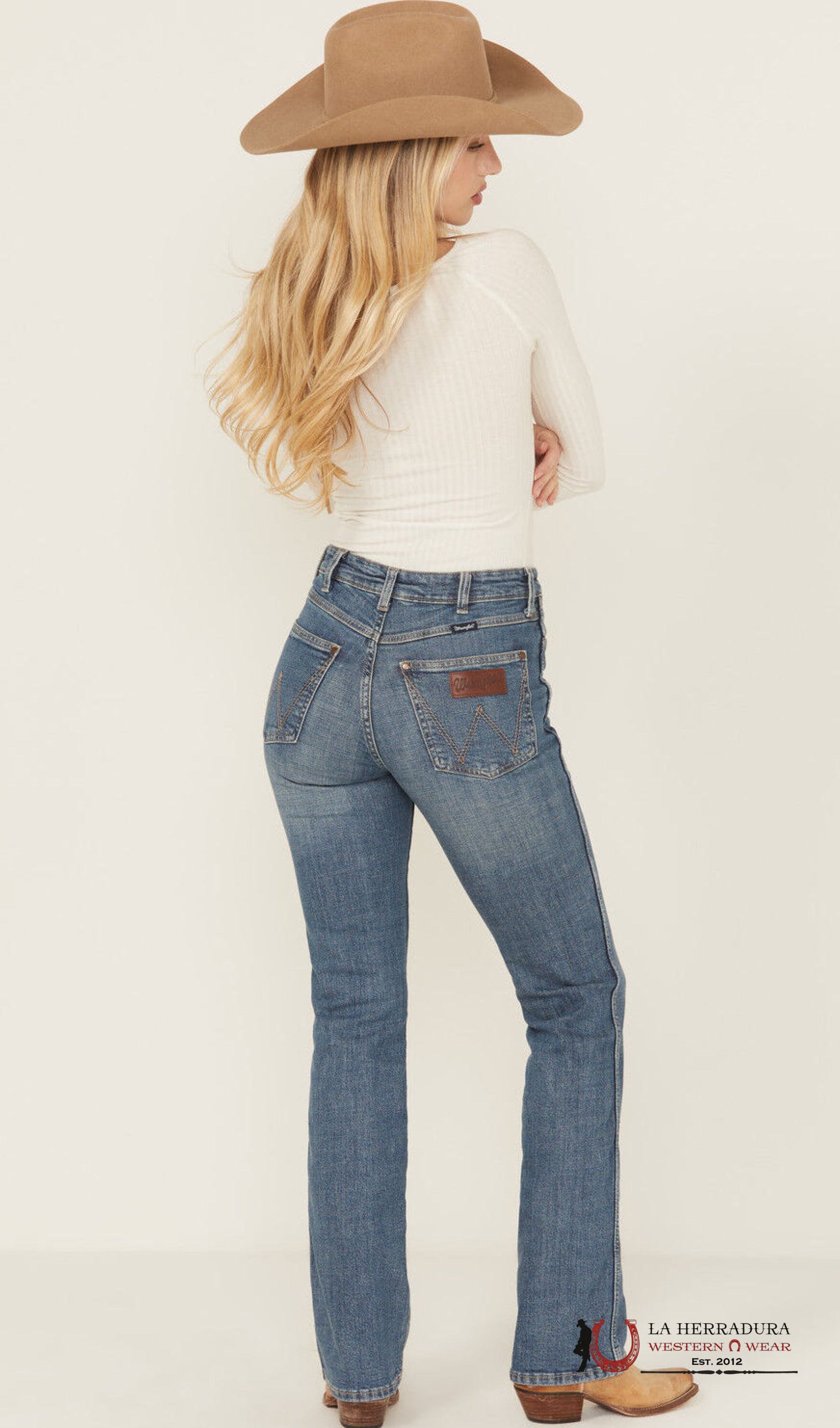 WOMENS WRANGLER BAILEY HIGH RISE BOOTCUT 112356680 ROPA MUJERES