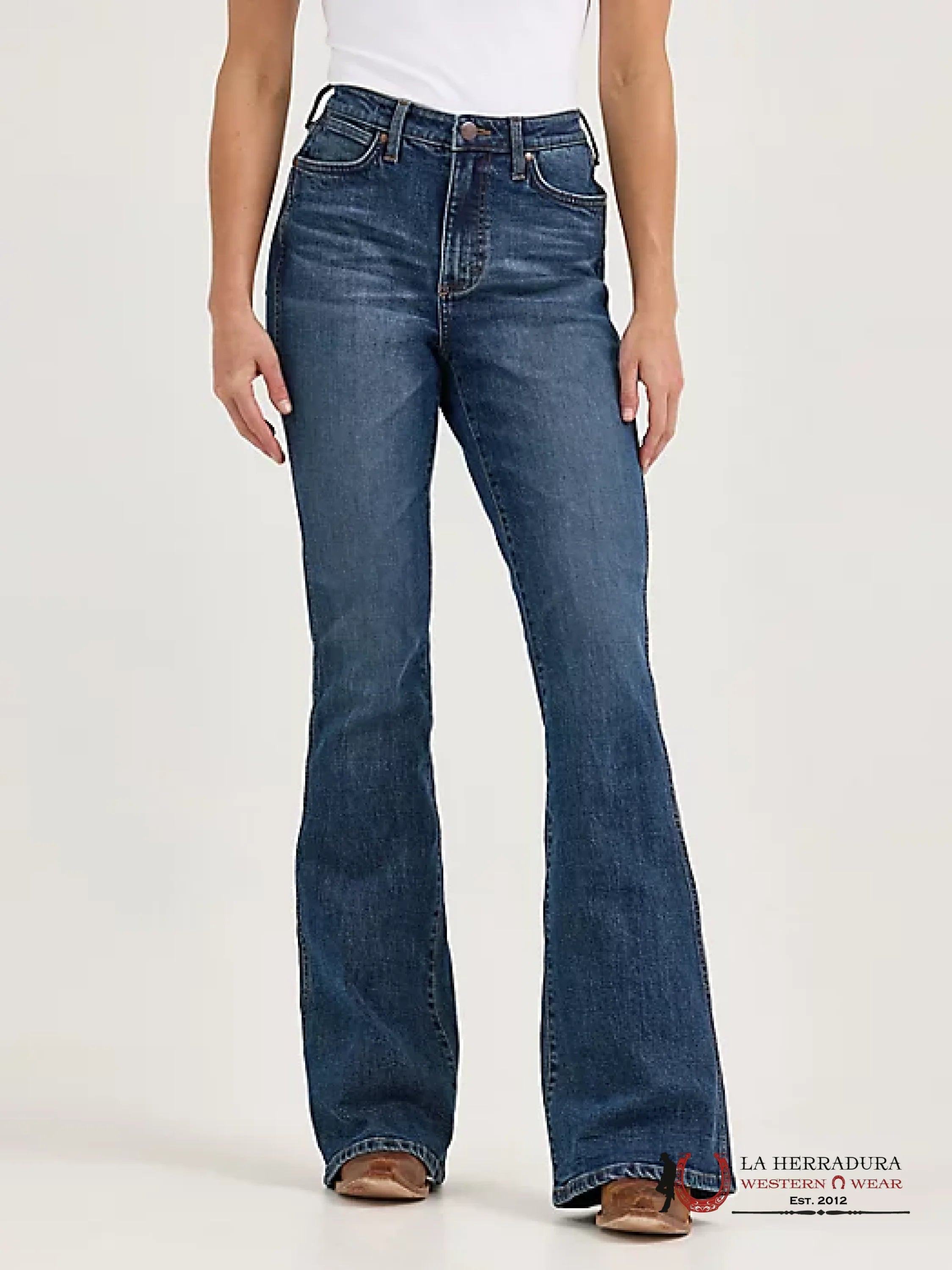 WOMENS WRANGLER BAILEY HIGH RISE FLARE 112356681 ROPA MUJERES