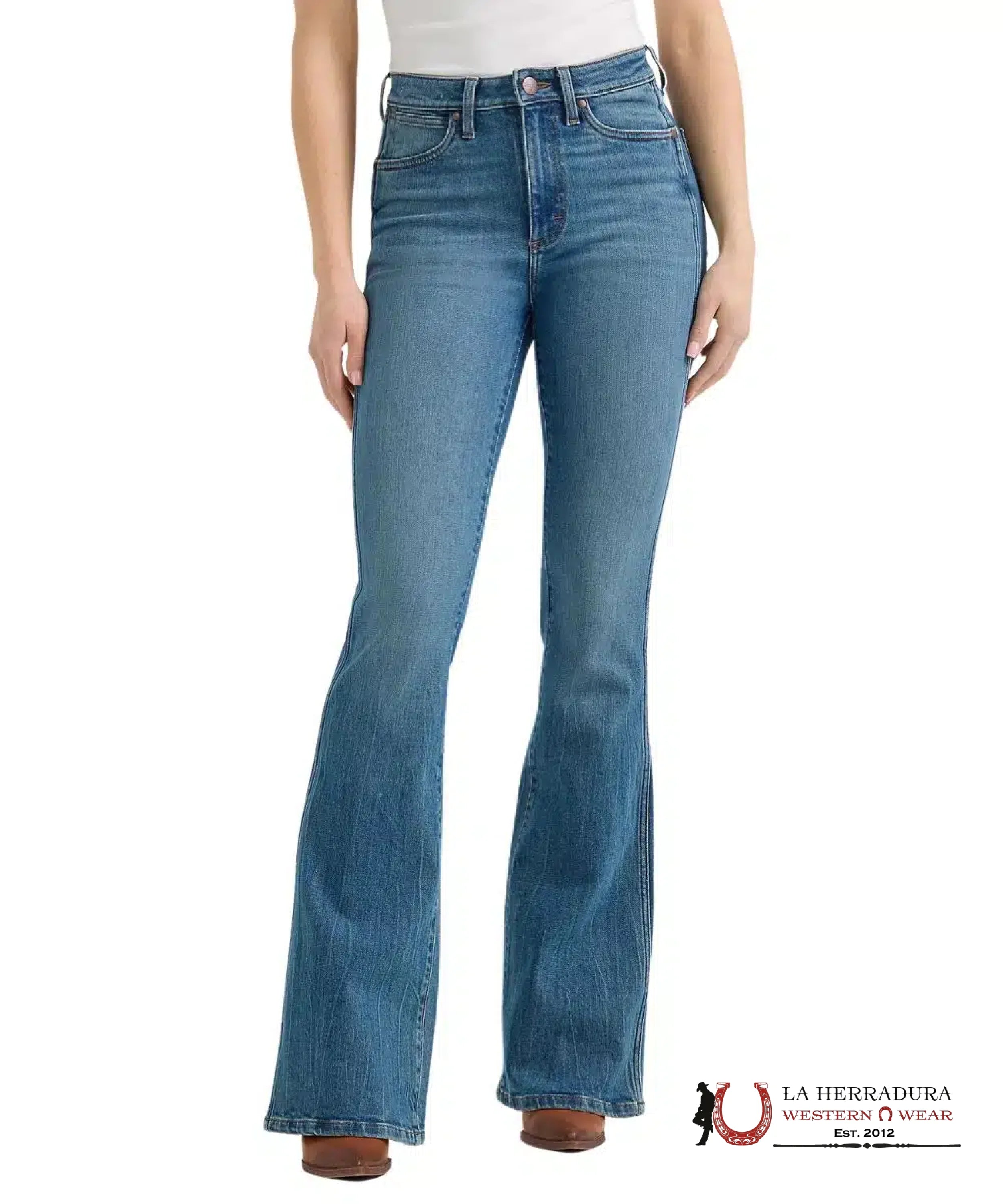 WOMENS WRANGLER BAILEY HIGH RISE FLARE 112361127 ROPA MUJERES