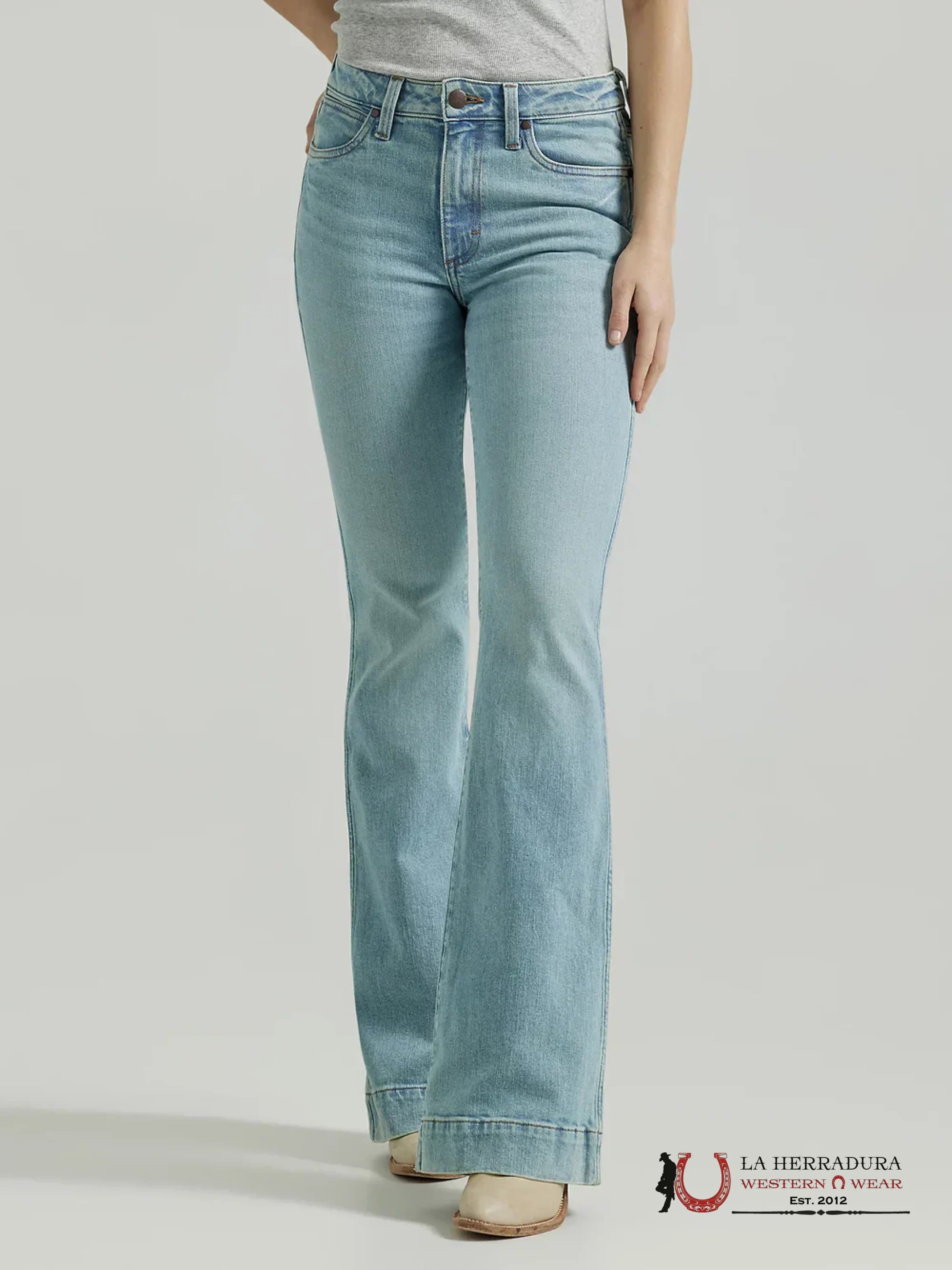 WOMENS WRANGLER HIGH RISE TROUSER JEAN 112321429 ROPA MUJERES