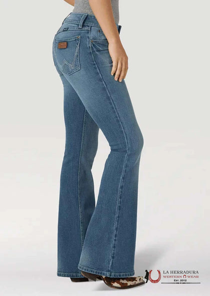 WOMENS WRANGLER RETRO TROUSER JEAN 09MWFQG