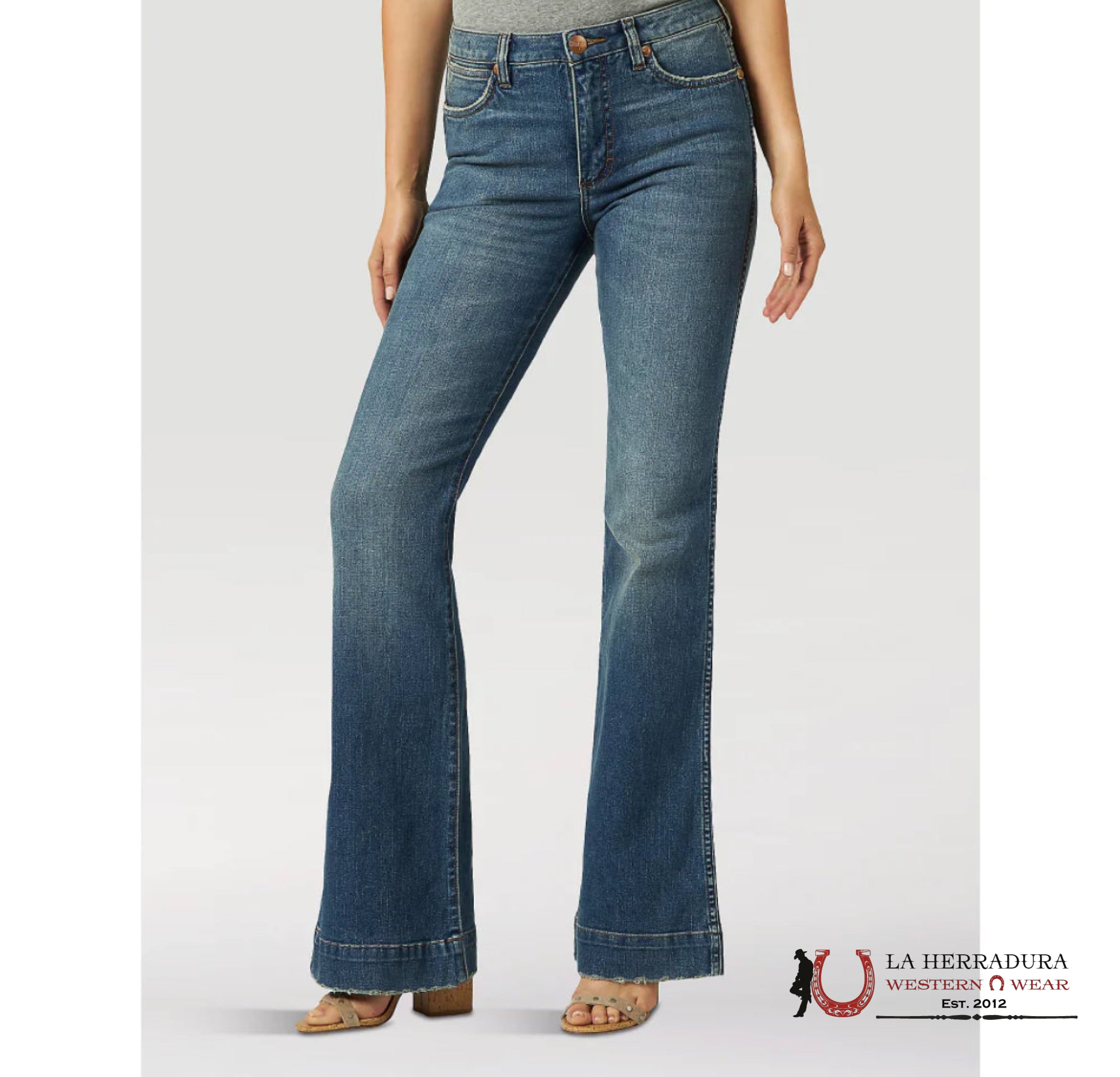 WOMENS WRANGLER RETRO TROUSER JEAN 11MPZNT ROPA MUJERES