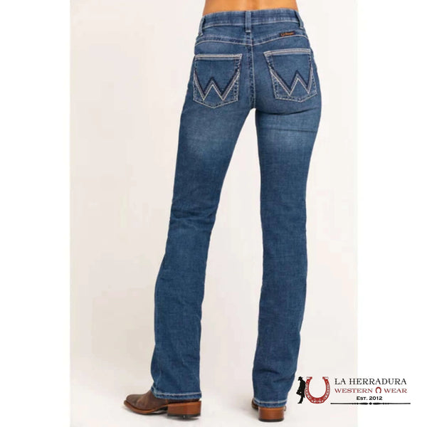 JEAN DE MONTAR DEFINITIVO WRANGLER PARA MUJER LAVADO OSCURO WILLOW 10WRW60DS