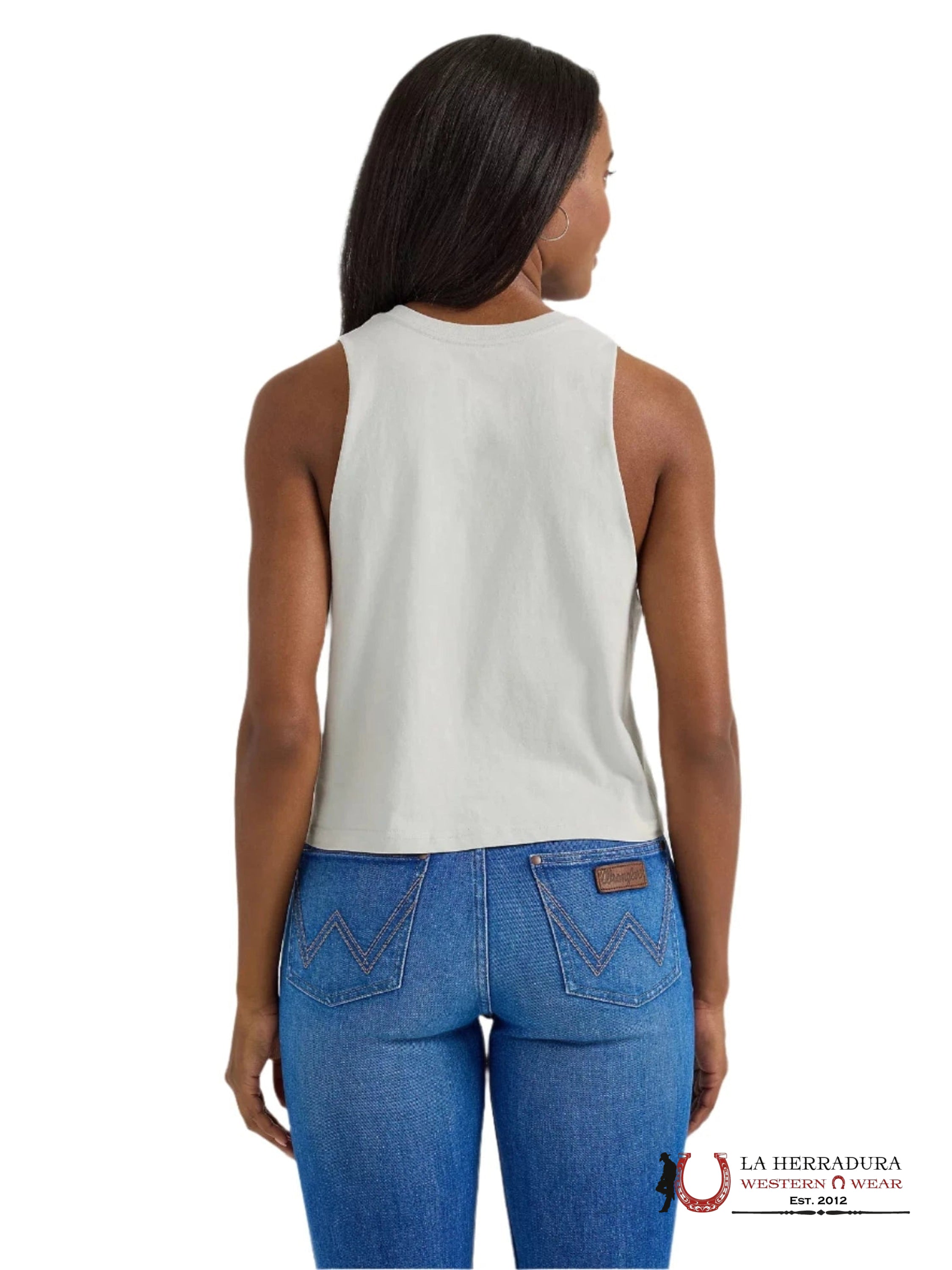 WOMEN’S WRANGLER WESTERN GRAPHIC GODDESS GREY - 112358614 ROPA MUJERES