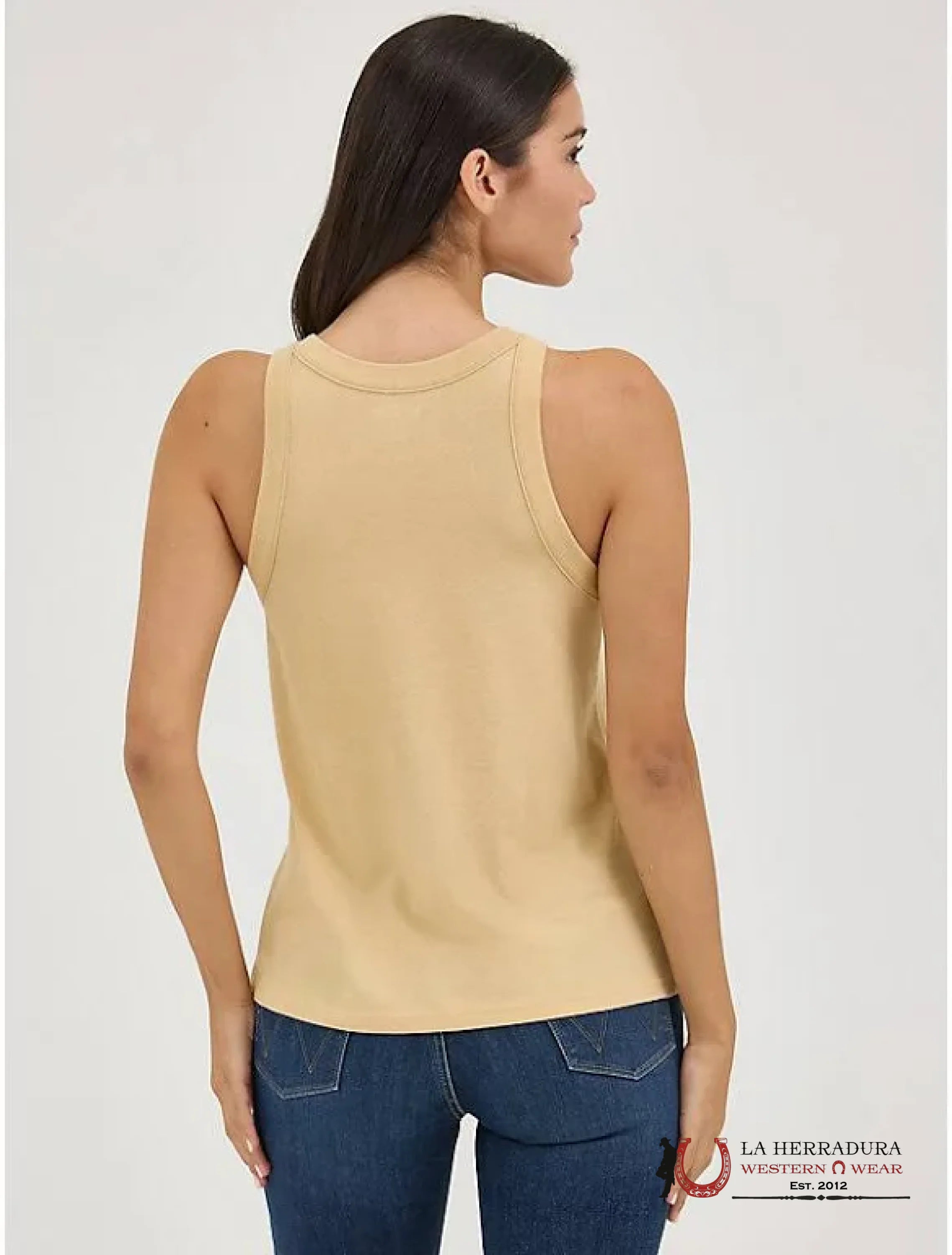 WOMEN’S WRANGLER WESTERN GRAPHIC GODDESS TAN - 112361908 ROPA MUJERES