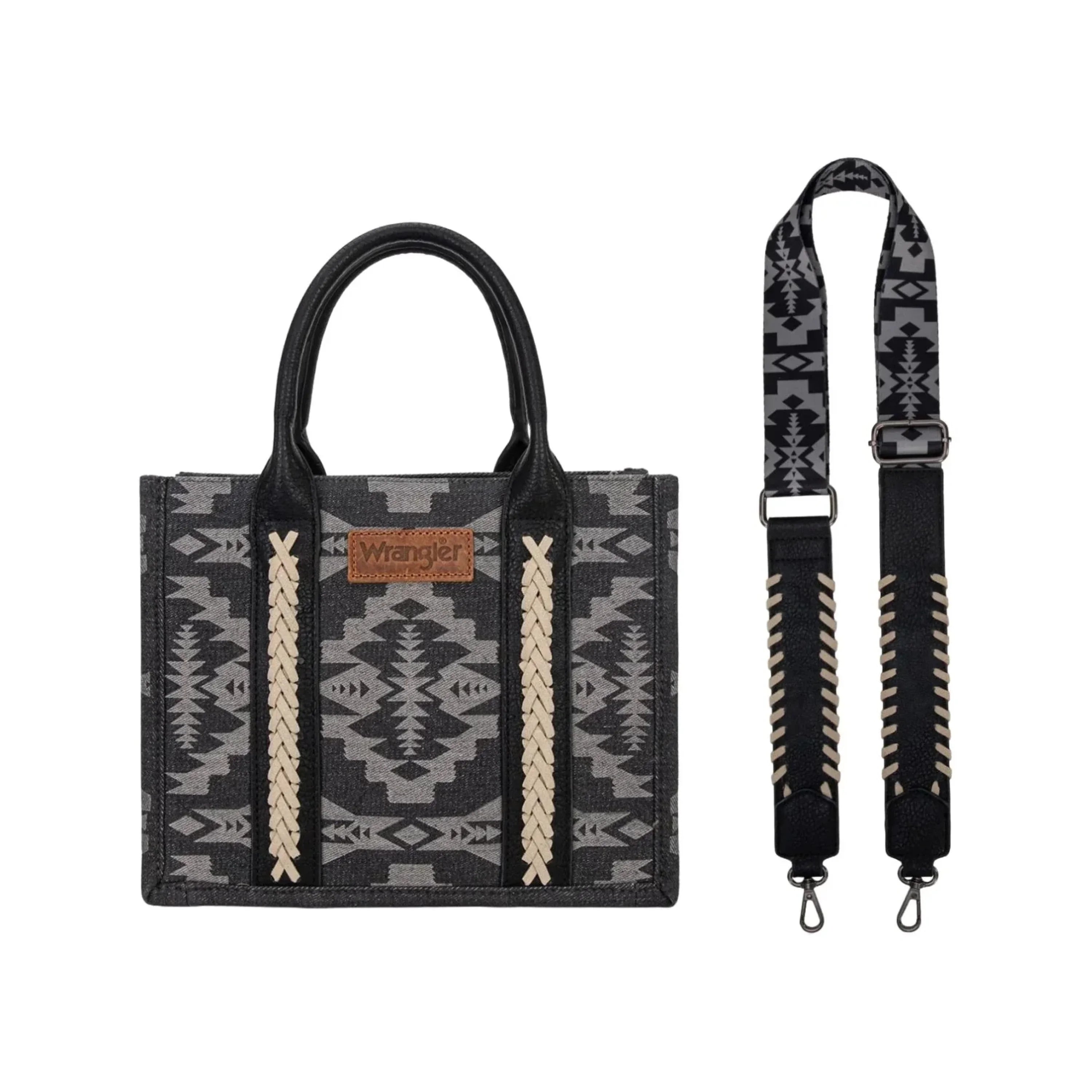 WRANGLER AZTEC CHARCOAL BAG ROPA MUJERES