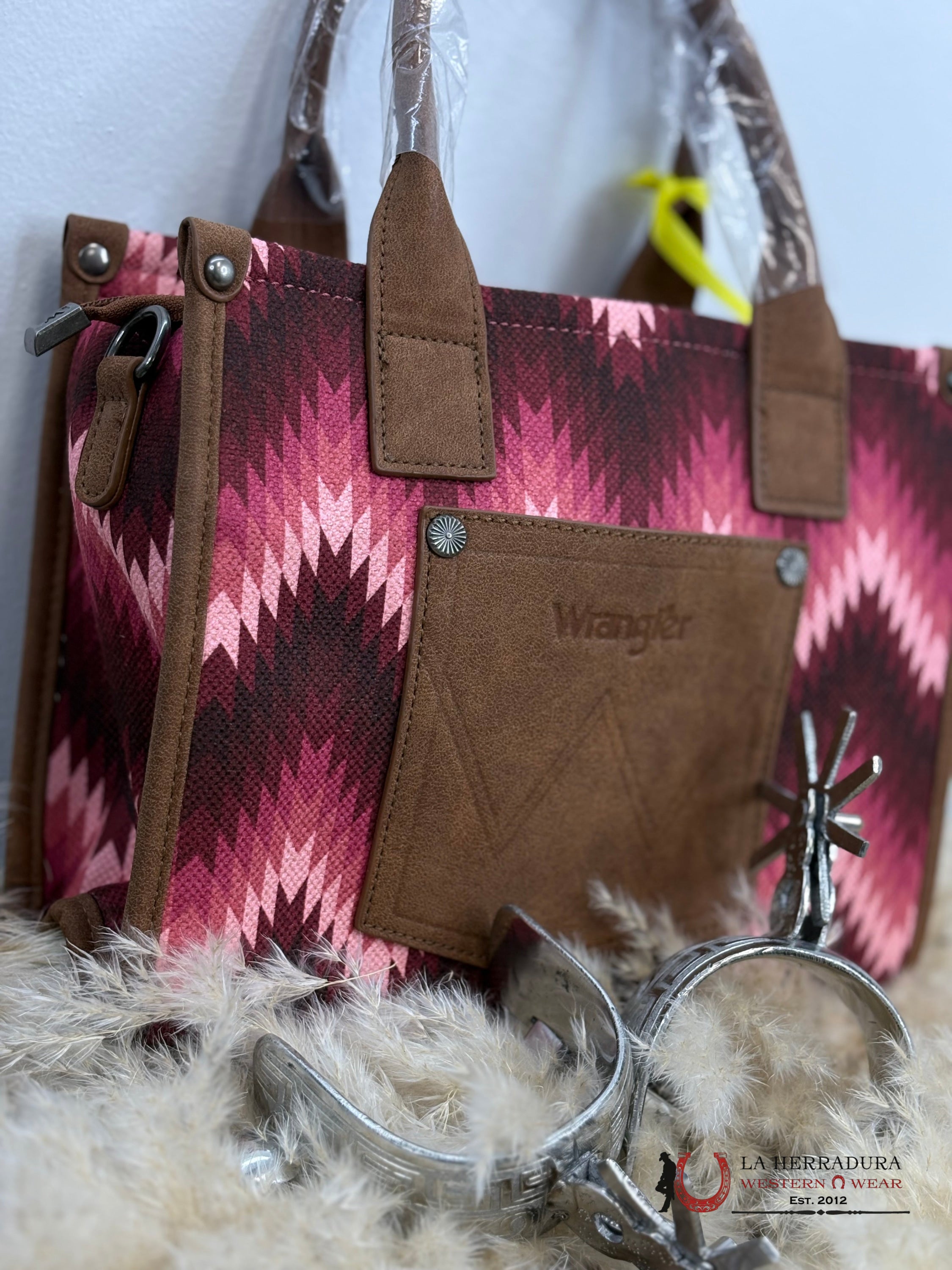 Wrangler Aztec Pink Handbag Ropa Mujeres