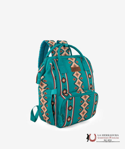 WRANGLER AZTEC TIEL GREEN BOOKBAG